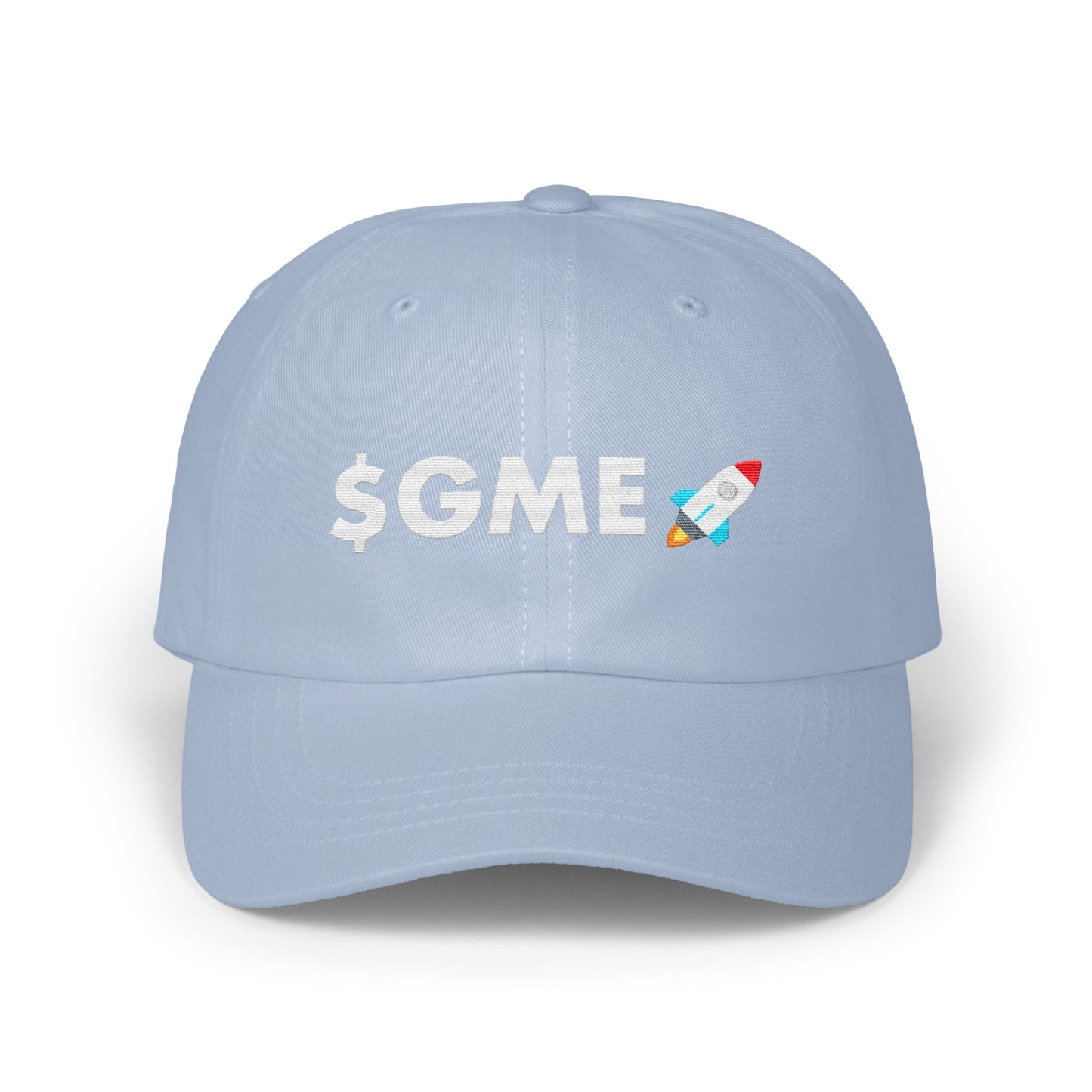 $GME Rocket Embroidered Logo Stylish Hat product type