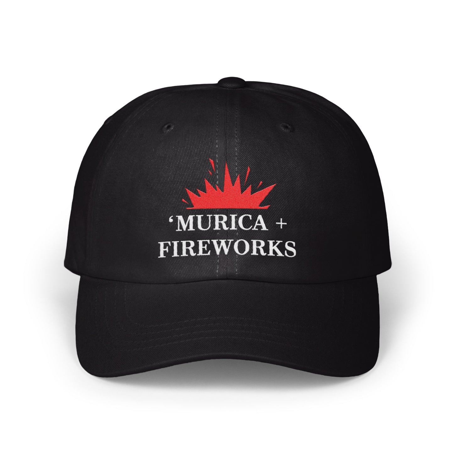 'Murica Fireworks Stylish Baseball Cap product type