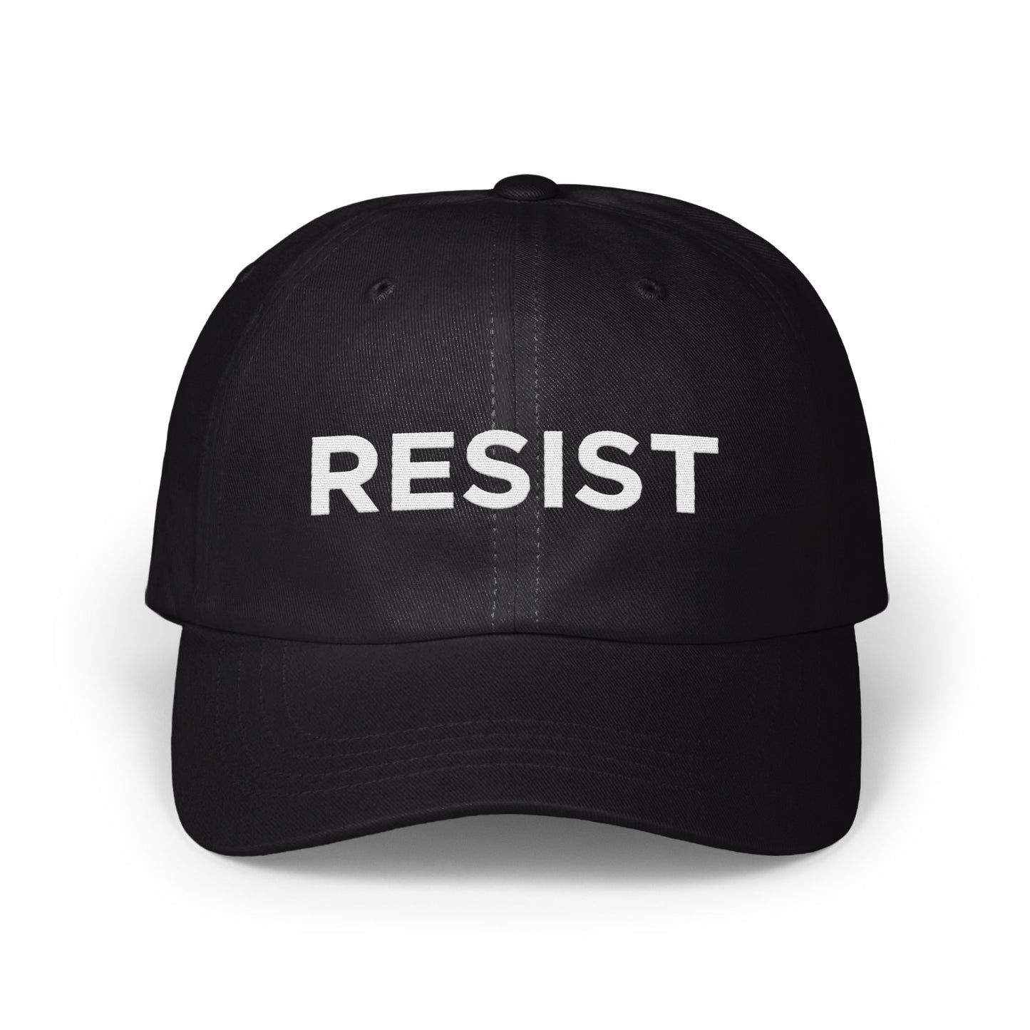 Resist Emblazoned Black Baseball Cap product