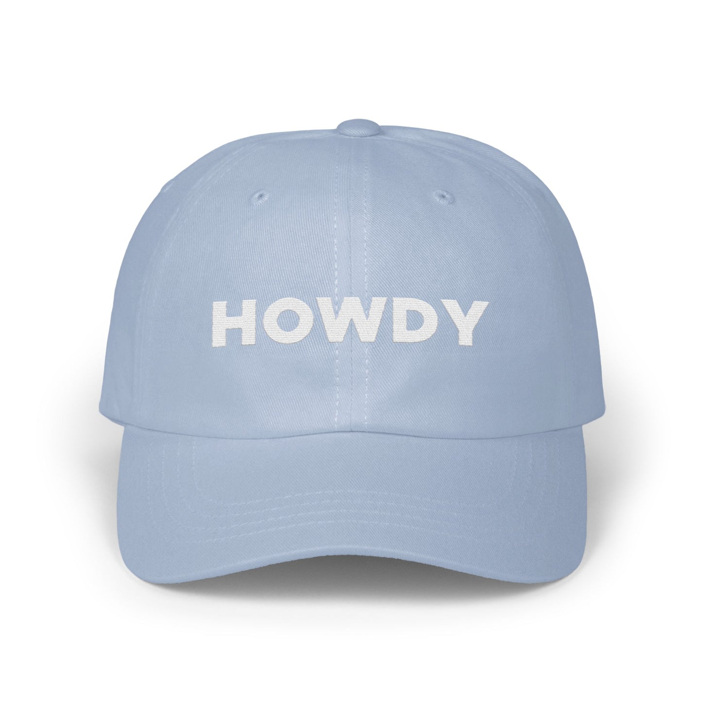 Howdy Statement Embroidered Casual Cap product