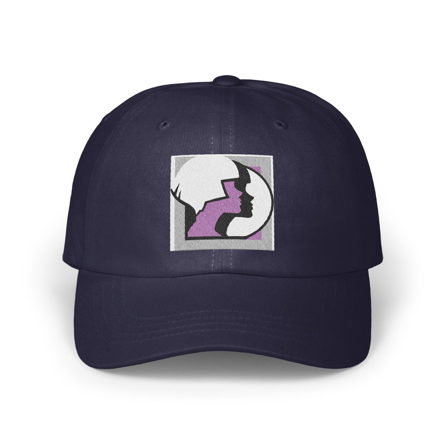 Unique Navy Hat with Artistic Design product type