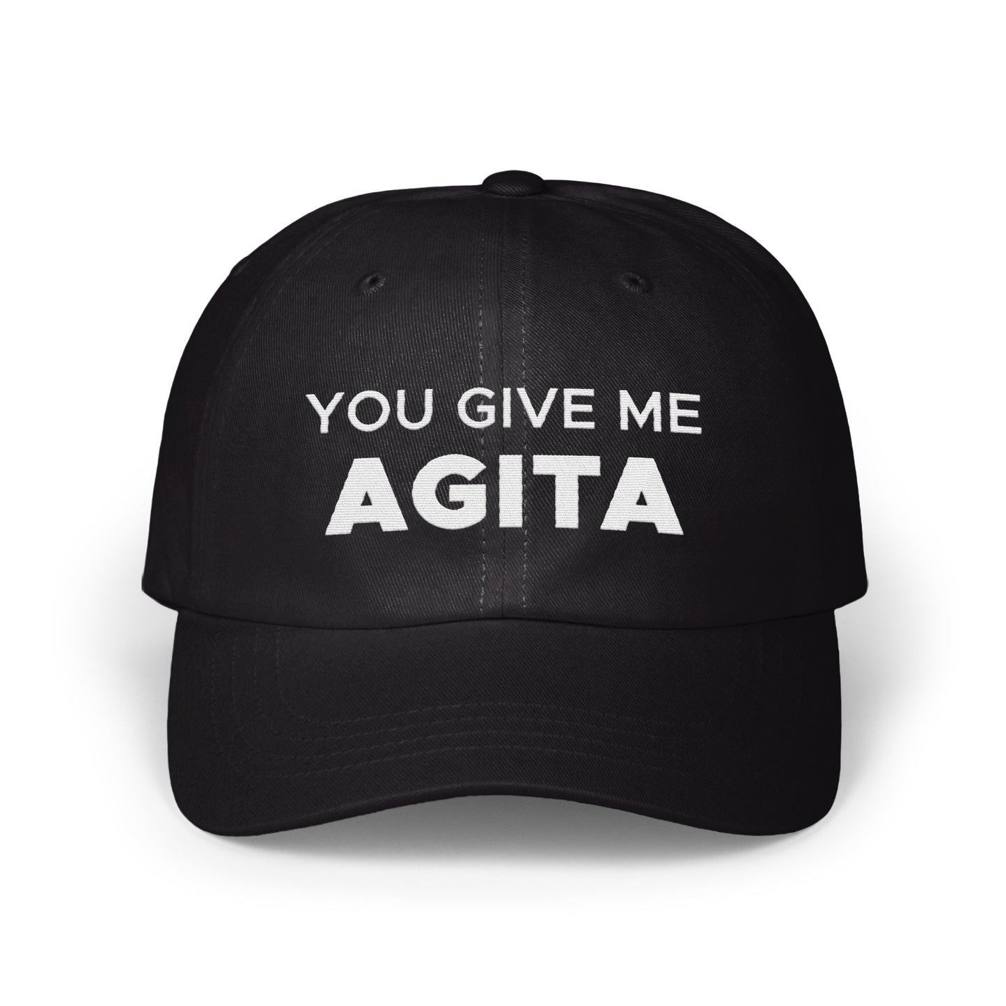 You Give Me Agita Statement Hat product type