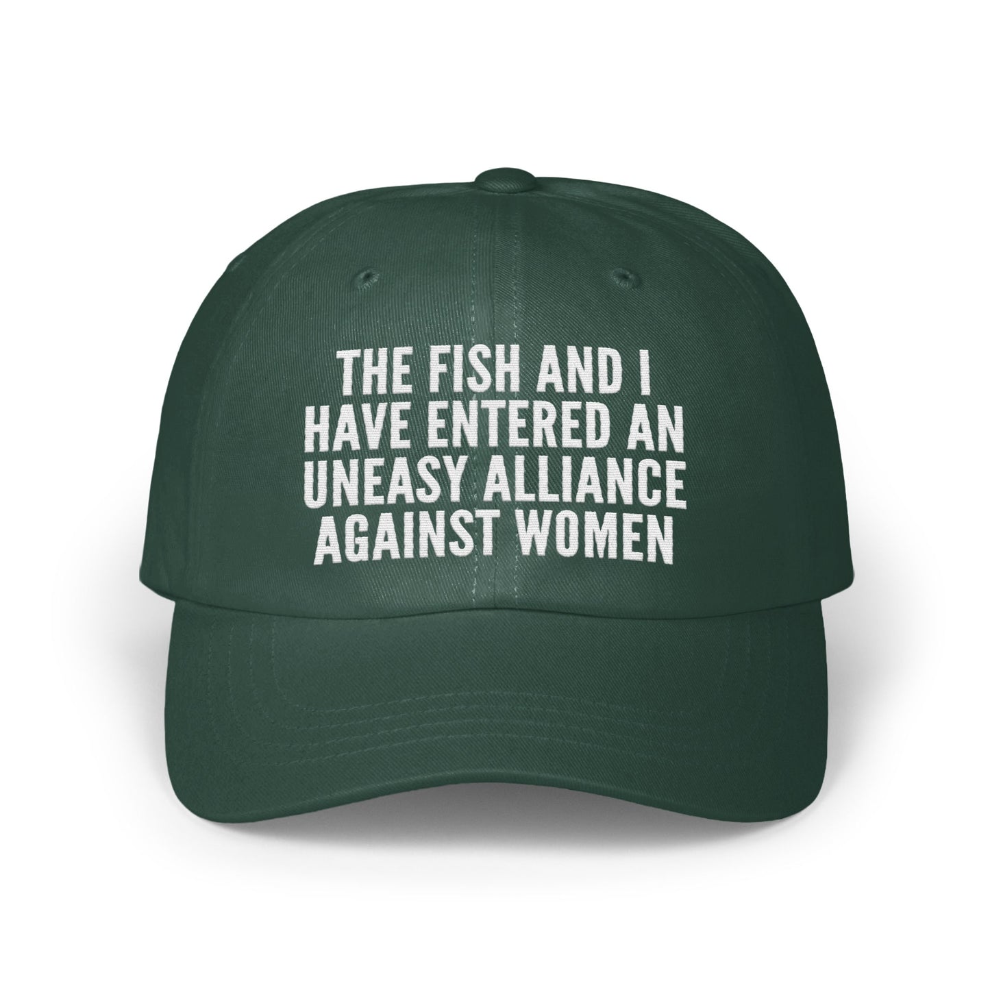 The Fish And I Uneasy Alliance Against Women hat product
