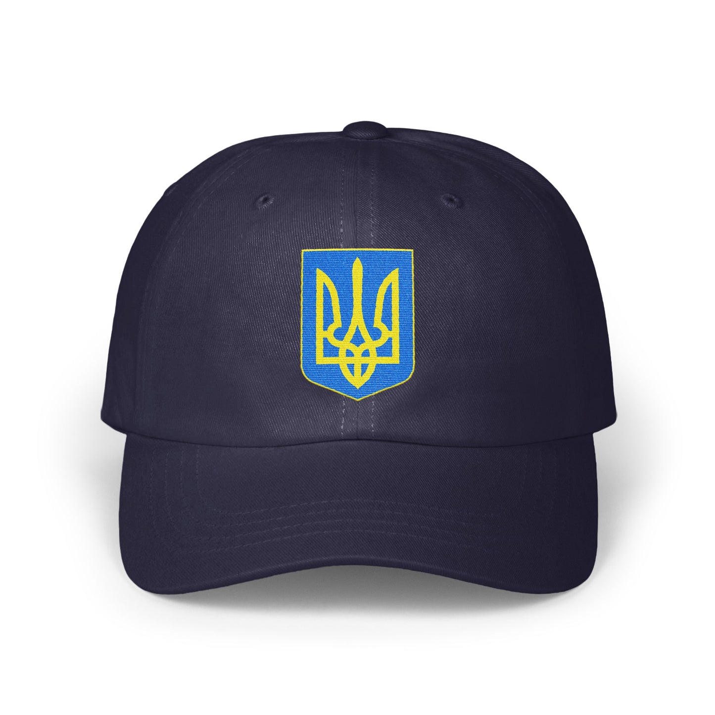 Ukrainian Tryzub Emblem Navy Blue Baseball Cap product