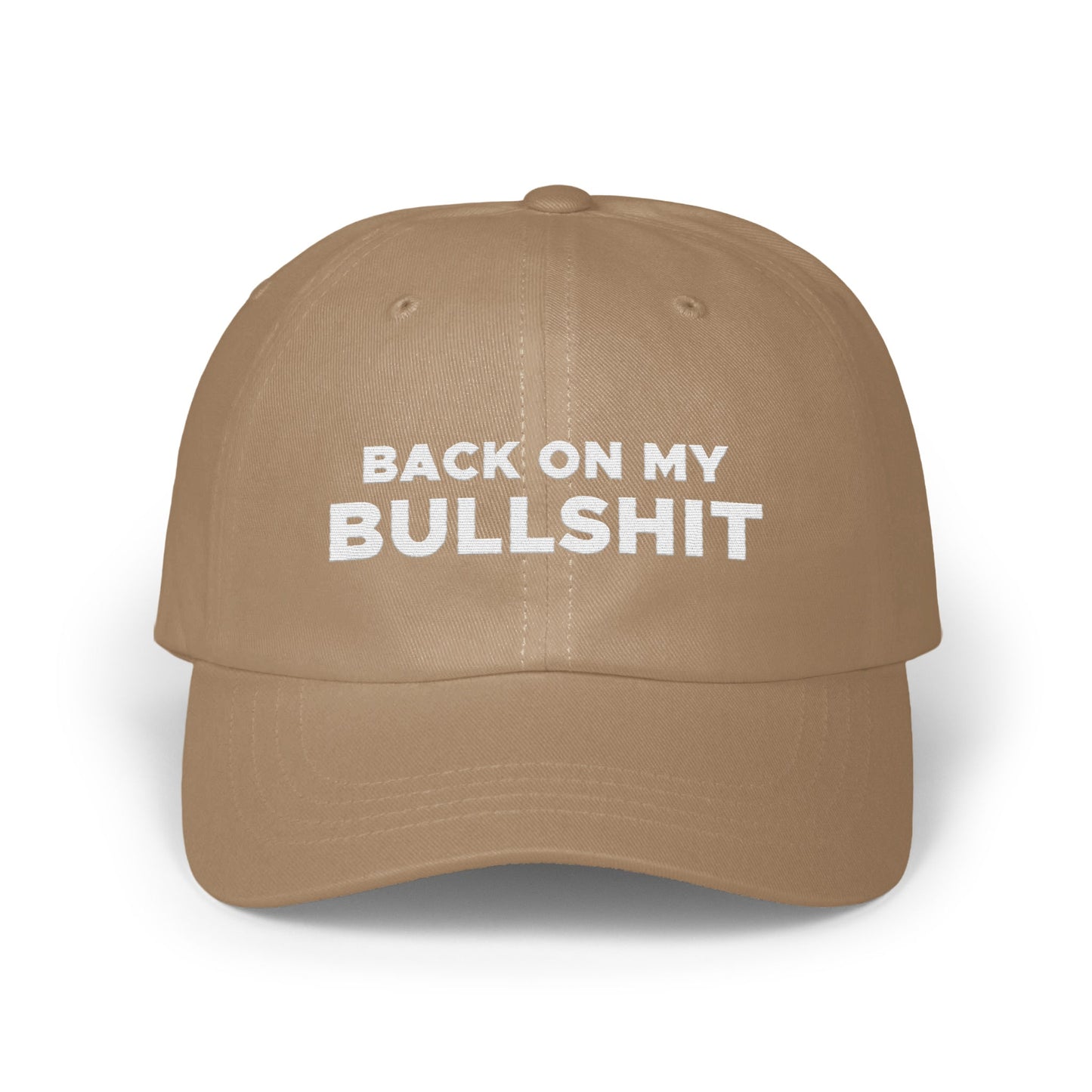 Back On My Bullshit Embroidered Cap product