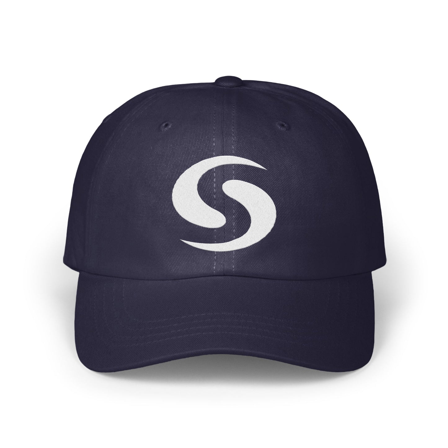 Stylish Blue Baseball Cap with Unique Logo product