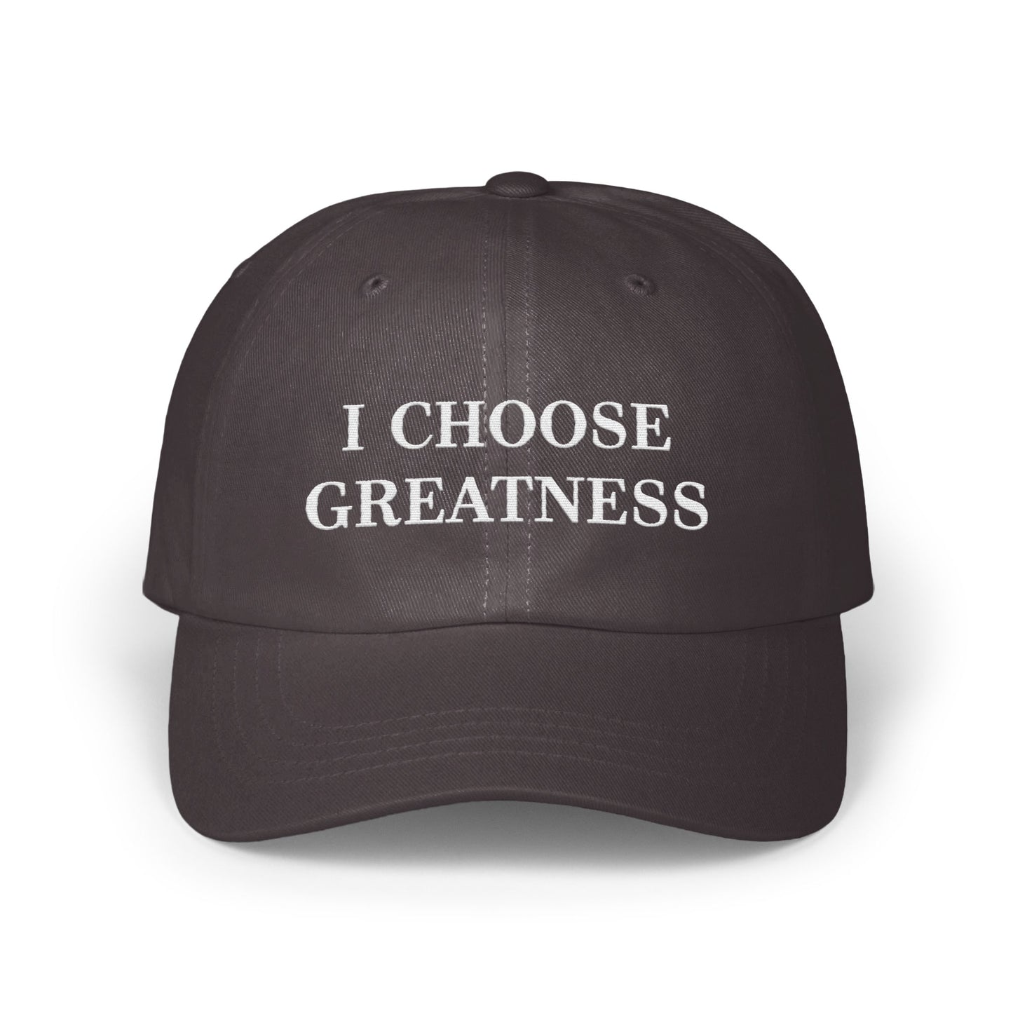 I Choose Greatness Statement Baseball Cap product type