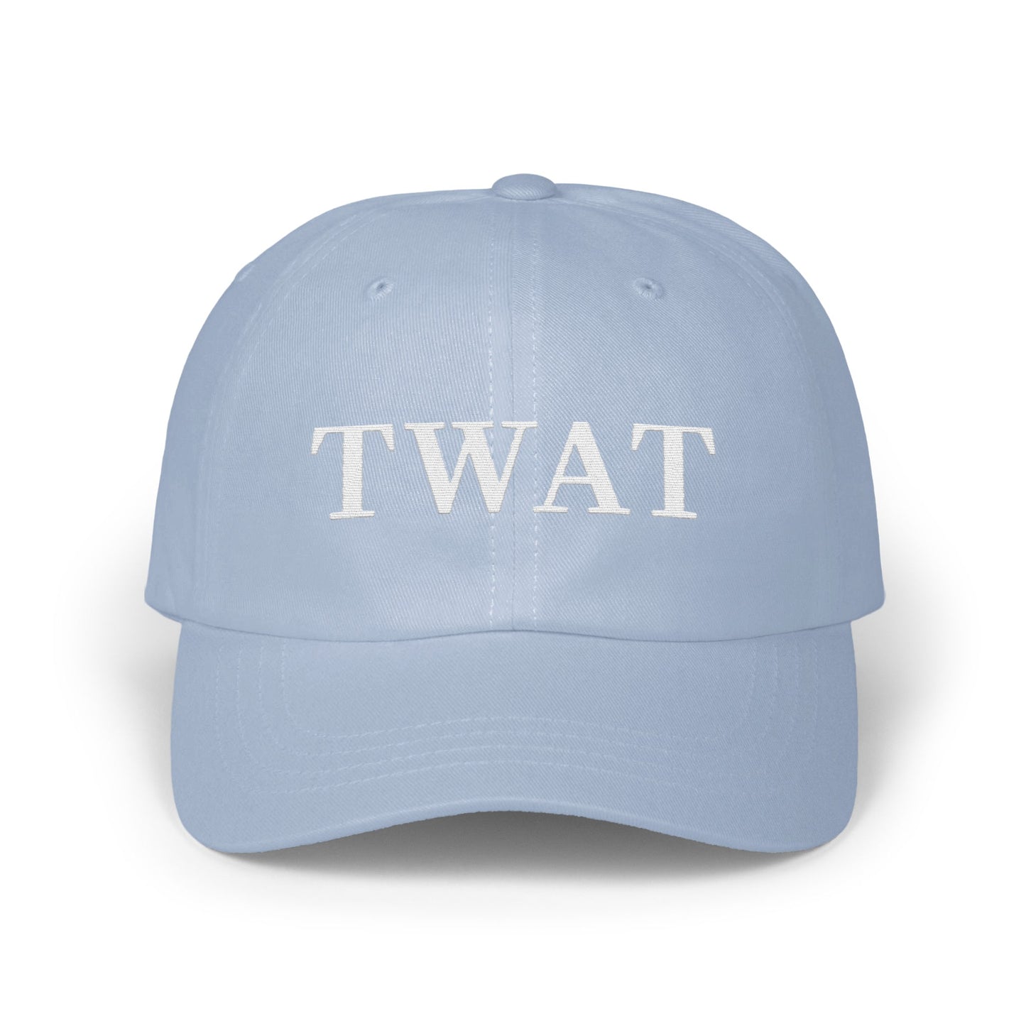 Classic Light Blue Embroidered Cap for Any Occasion Product
