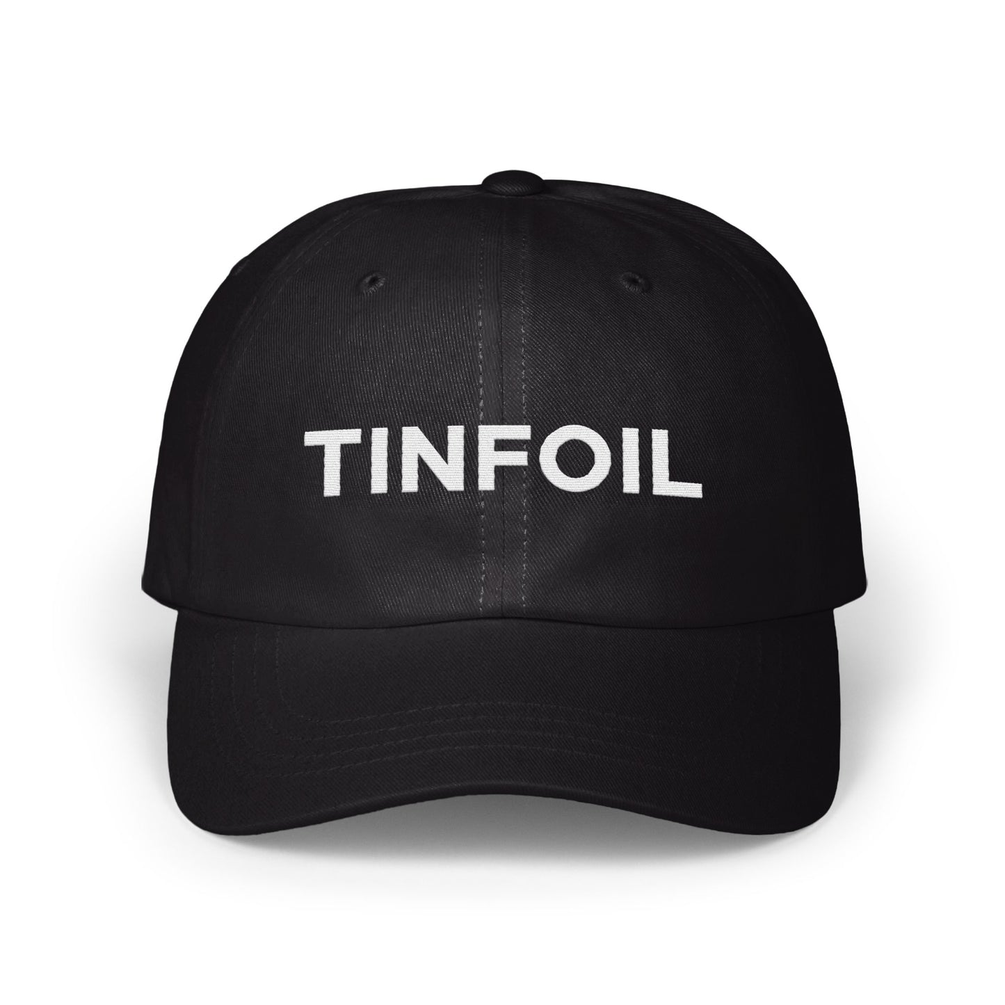 TINFOIL Black Adjustable Baseball Cap product