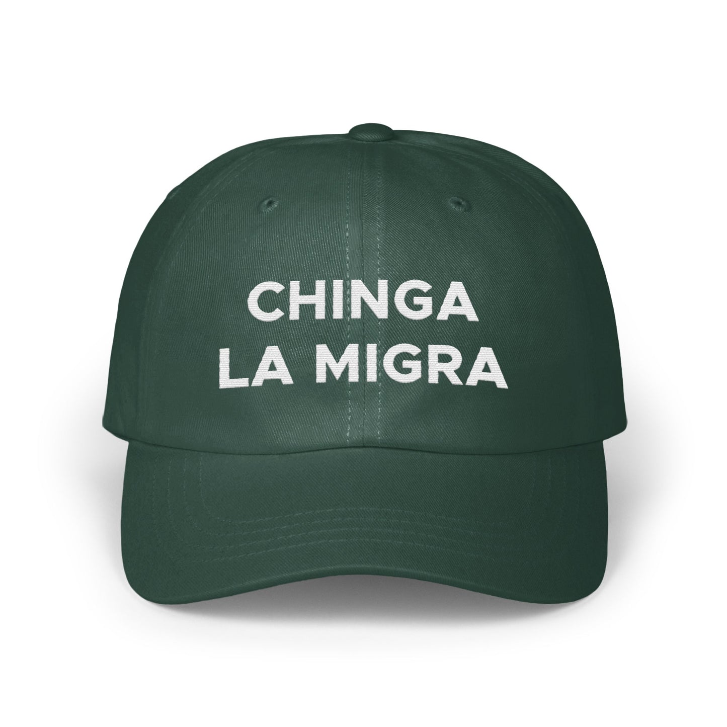Chinga La Migra Statement Cap Stylish Headwear Product