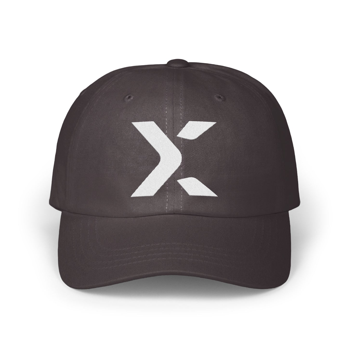 Trendy Dark Cap with Stylish X Emblem Hat Product