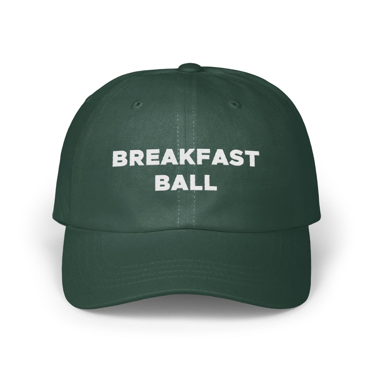 Breakfast Ball Embroidered Adjustable Hat Cap product