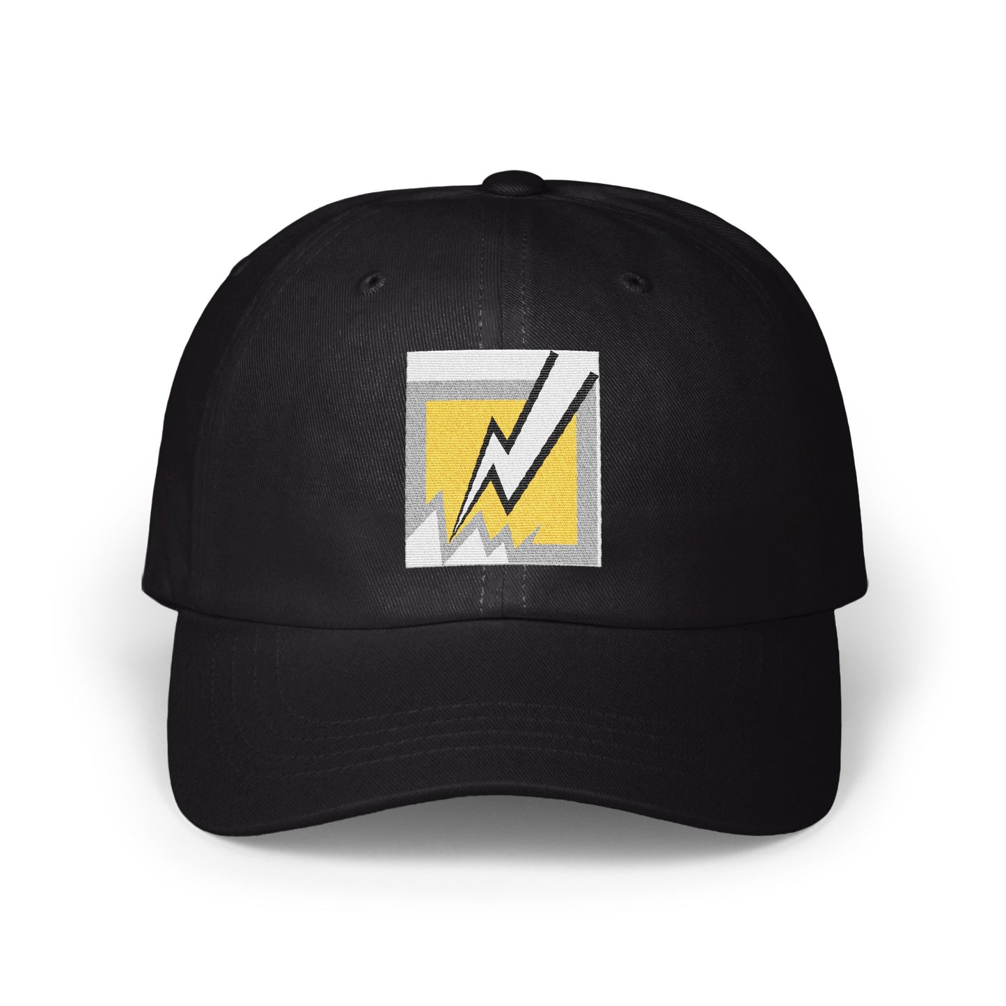 Stylish Black Cap with Unique Graphic Hat product