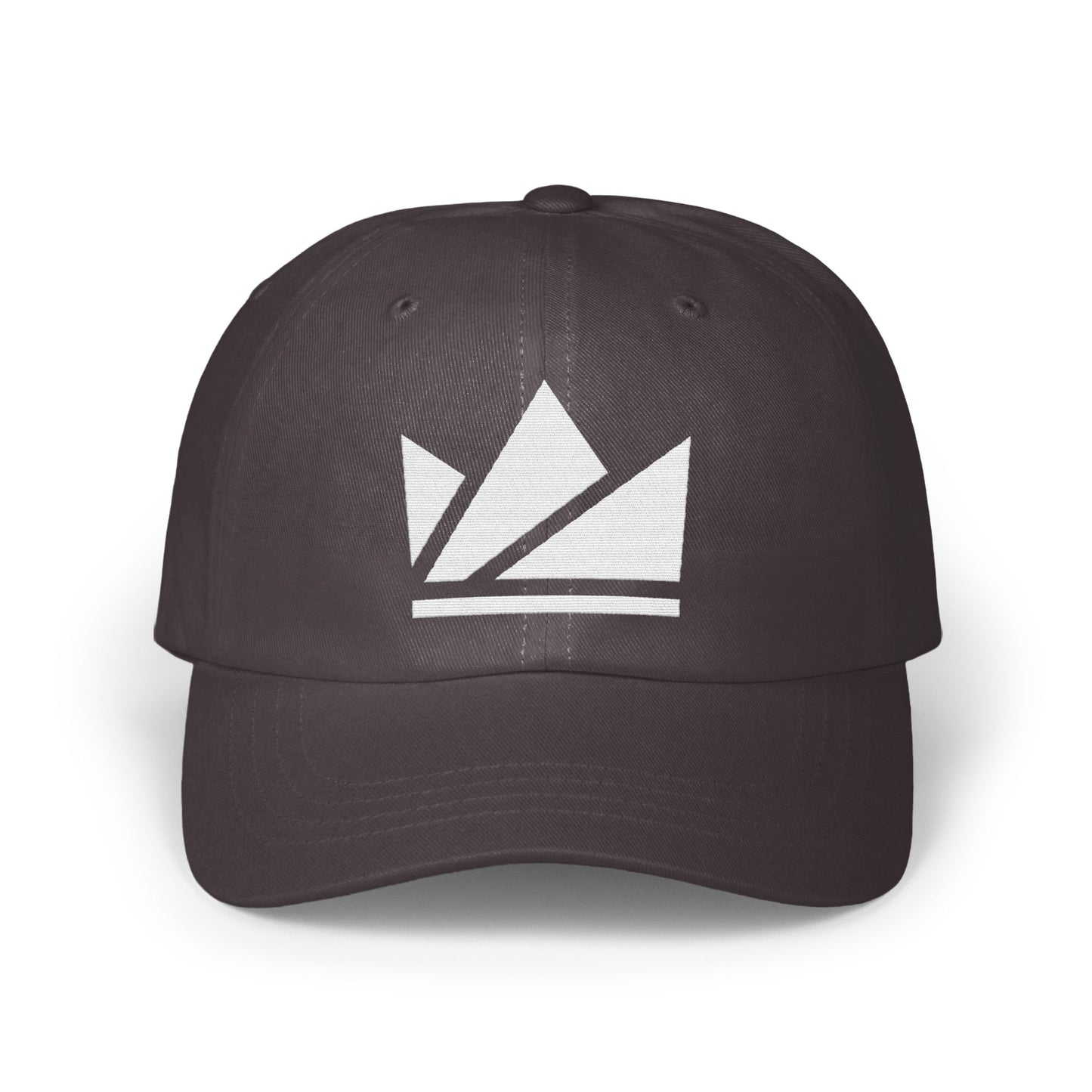 Stylish Black Cap with Unique Logo Design Hat product