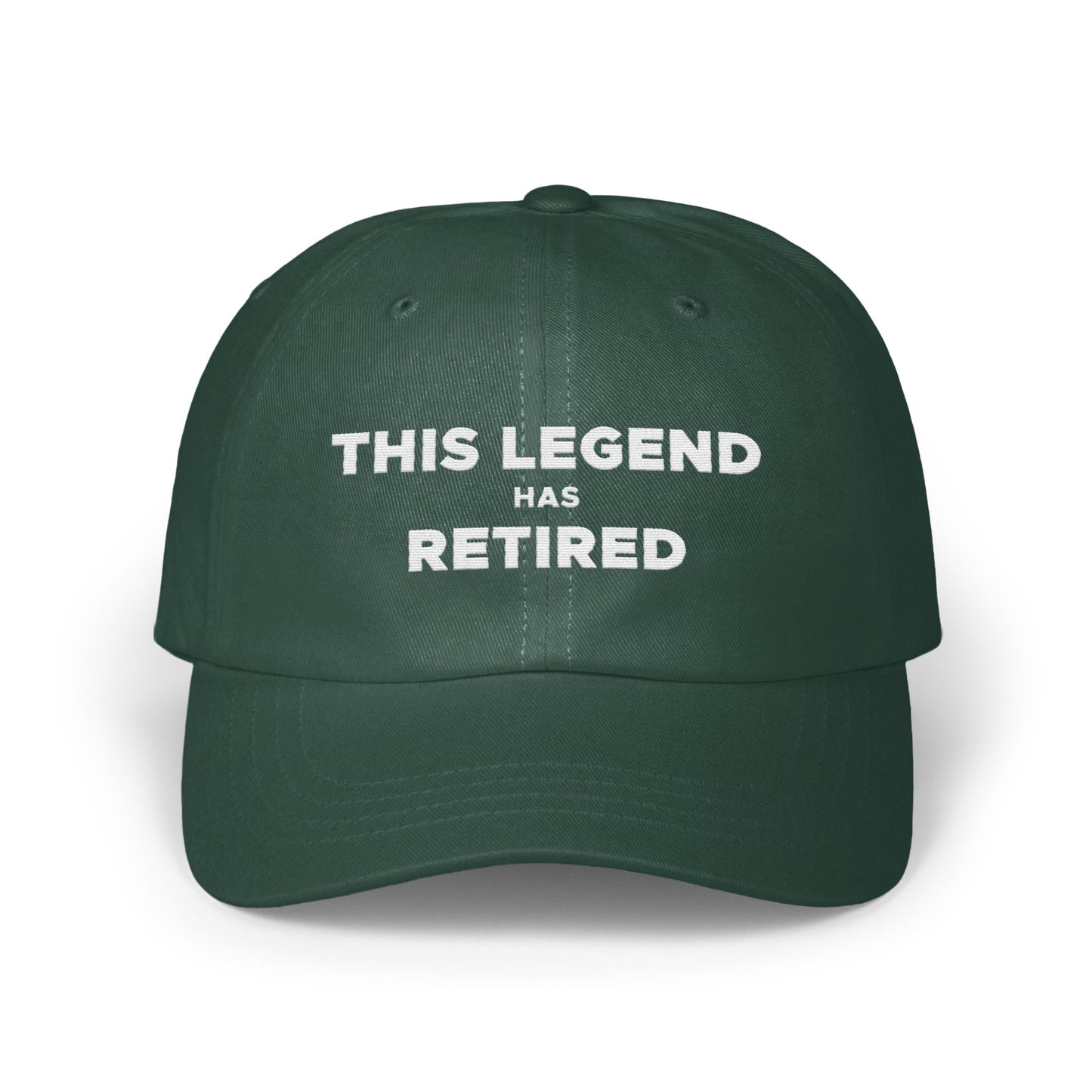 Retired Legend Baseball Cap Gift Product