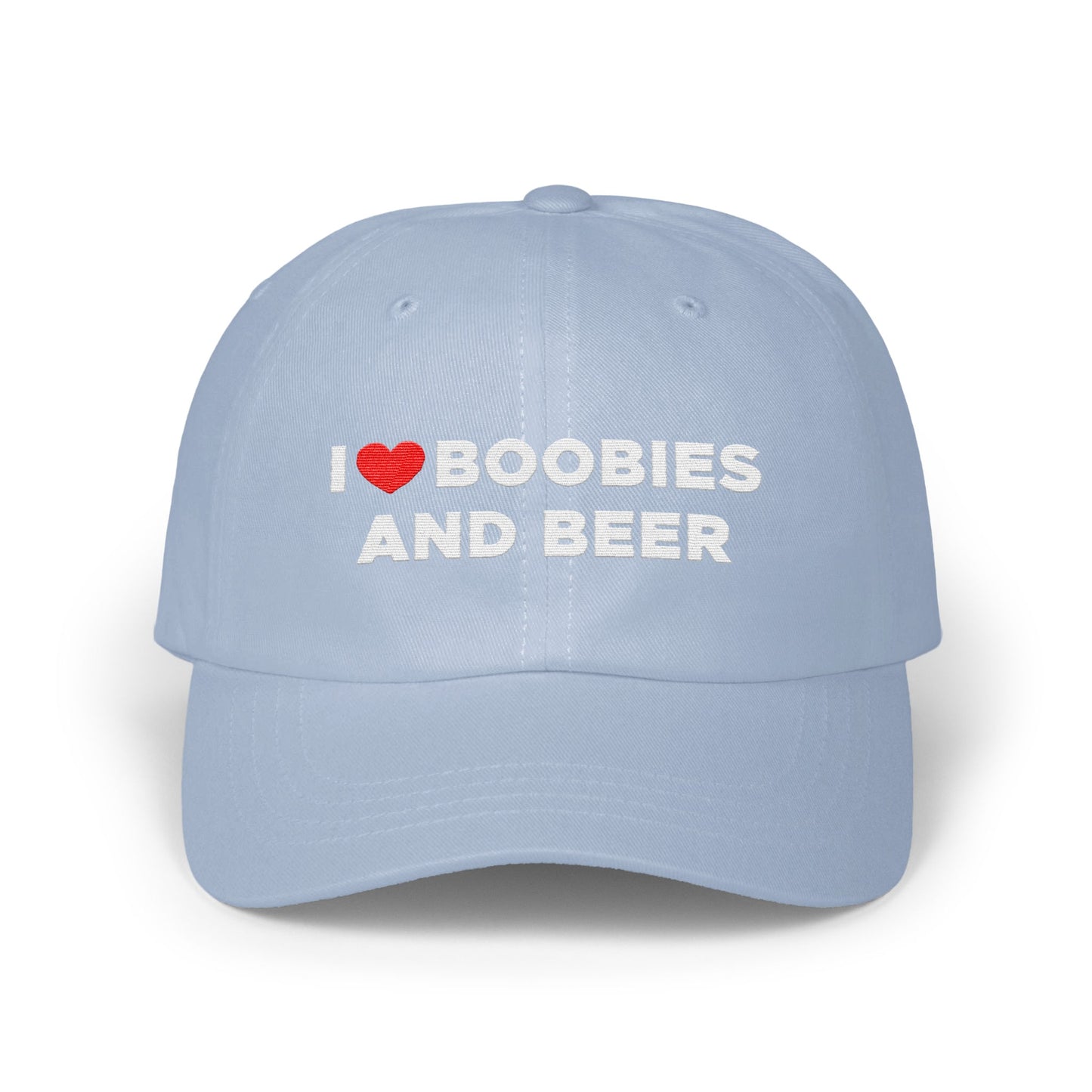 Fun I Love Boobies And Beer Baseball Cap product