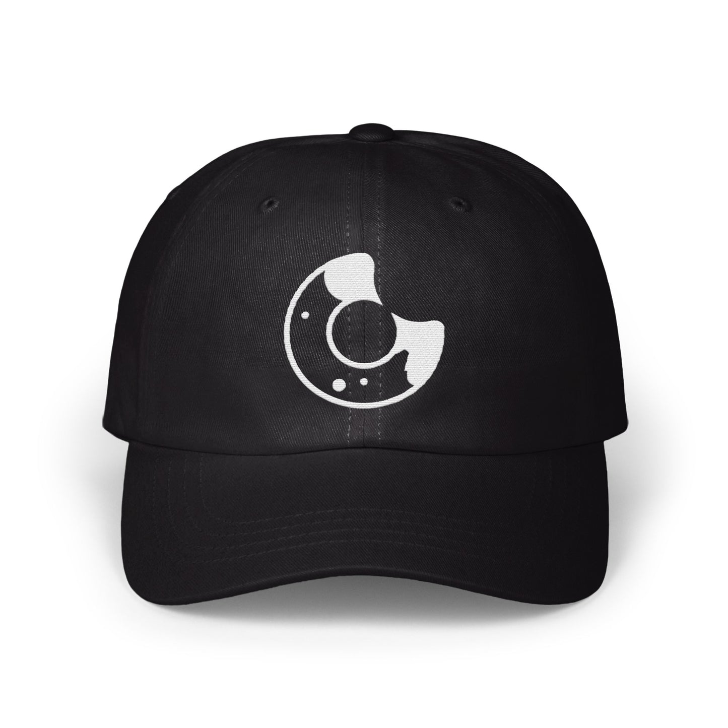 Donut Bite Black Baseball Cap unique product type