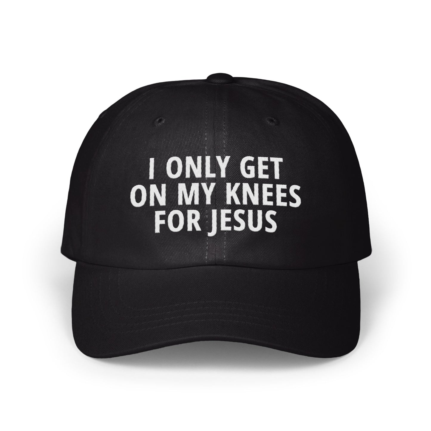 I Only Get On My Knees For Jesus Hat product