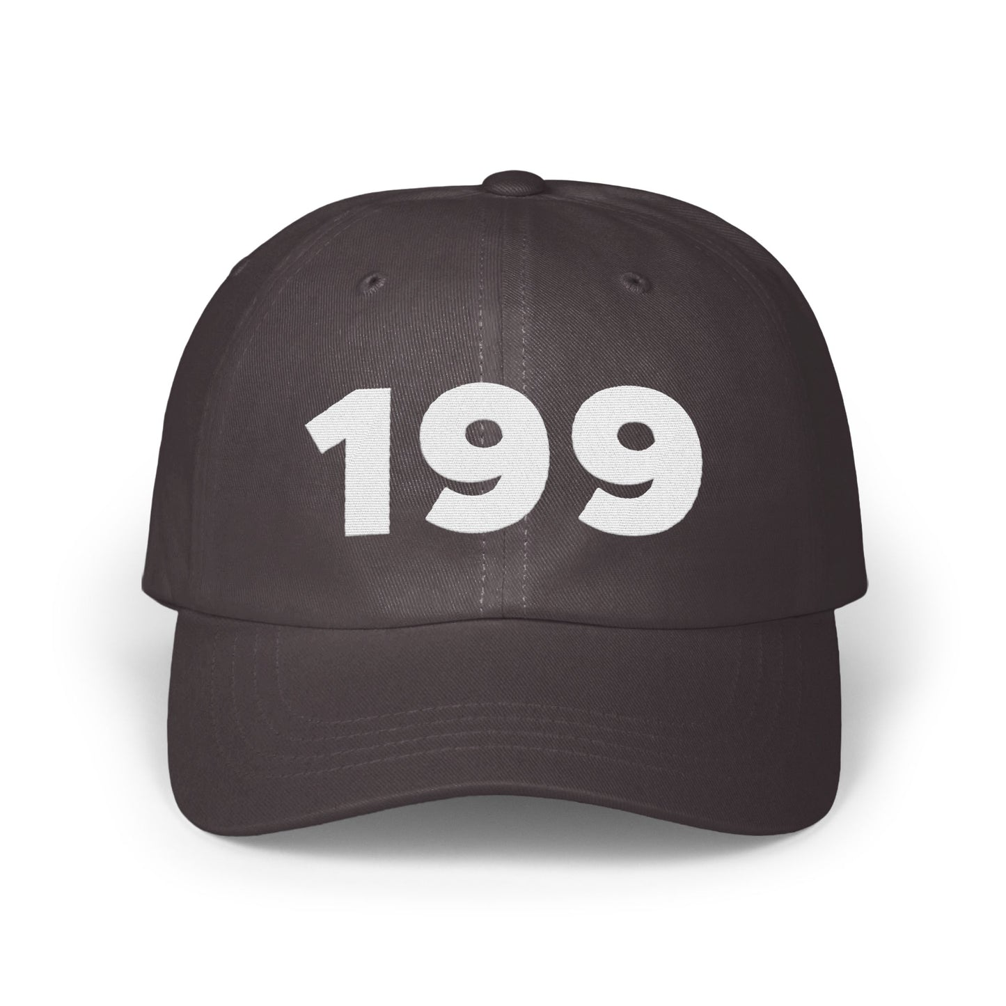 Classic Black Cap with Bold 199 Number Design product type
