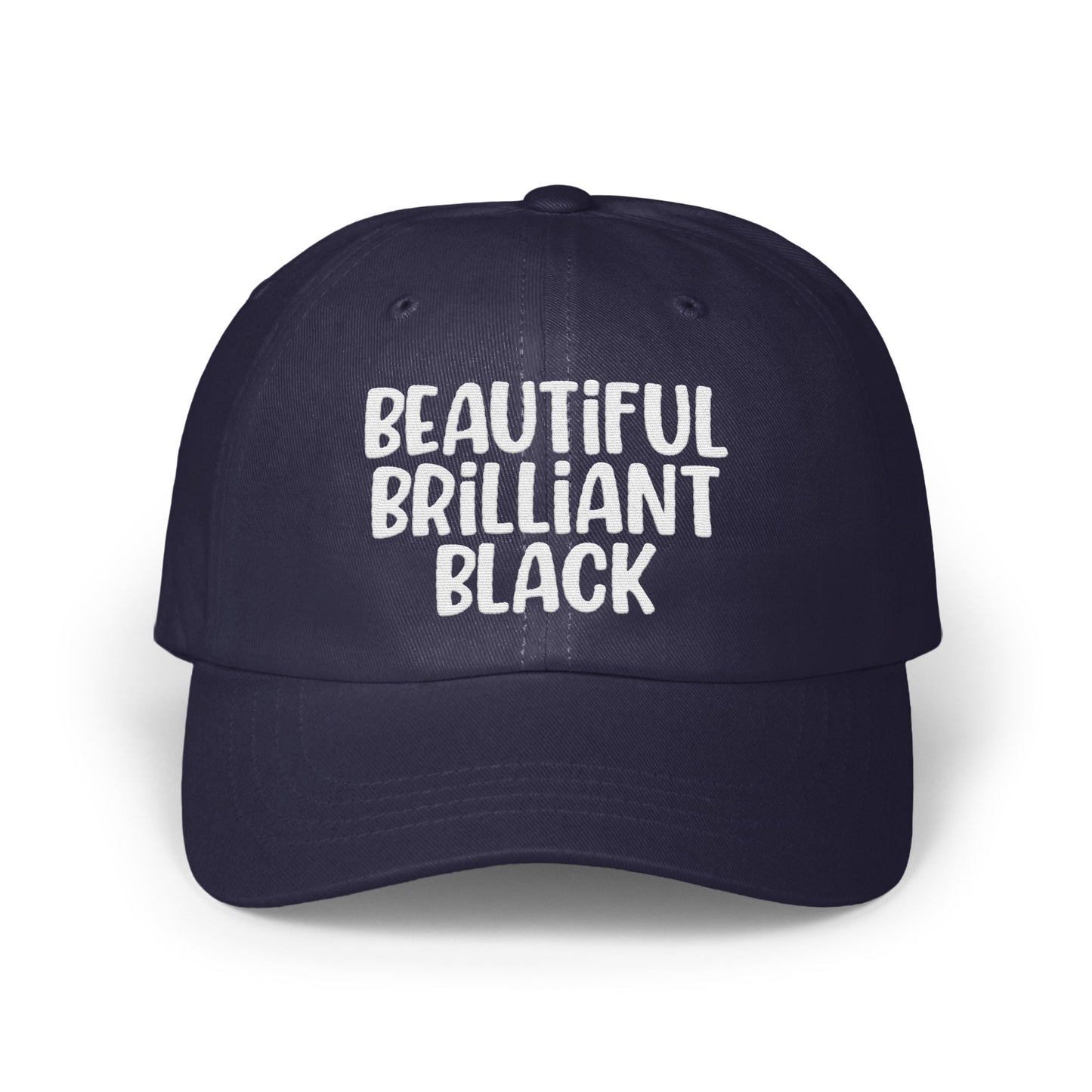 Beautiful Brilliant Black Embroidered Hat product