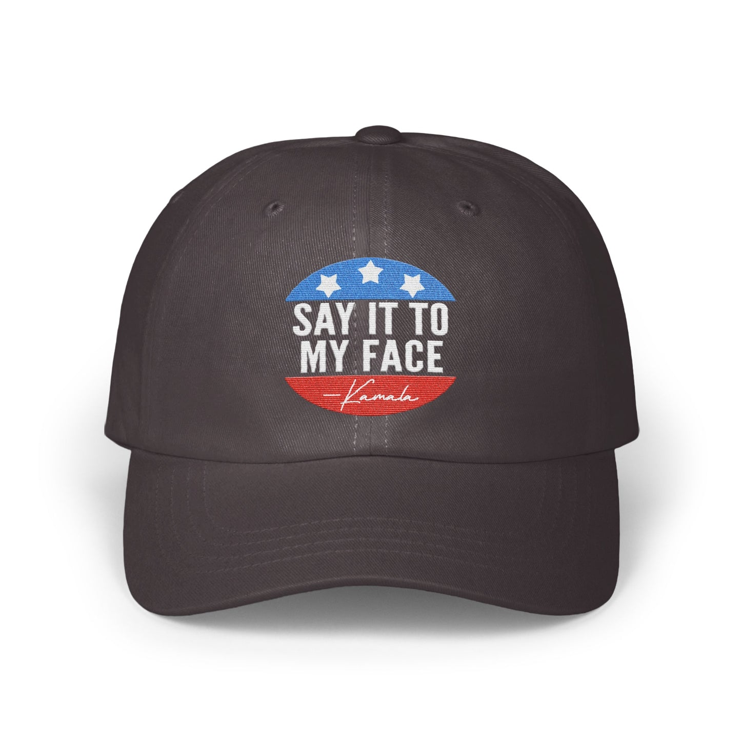 Say It to My Face Embroidered Hat Trendy Cap product type