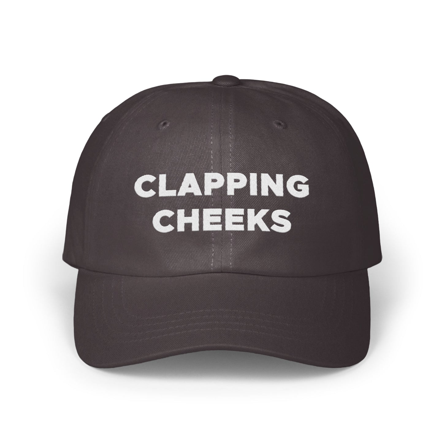 Clapping Cheeks Design Embroidered Baseball Cap product