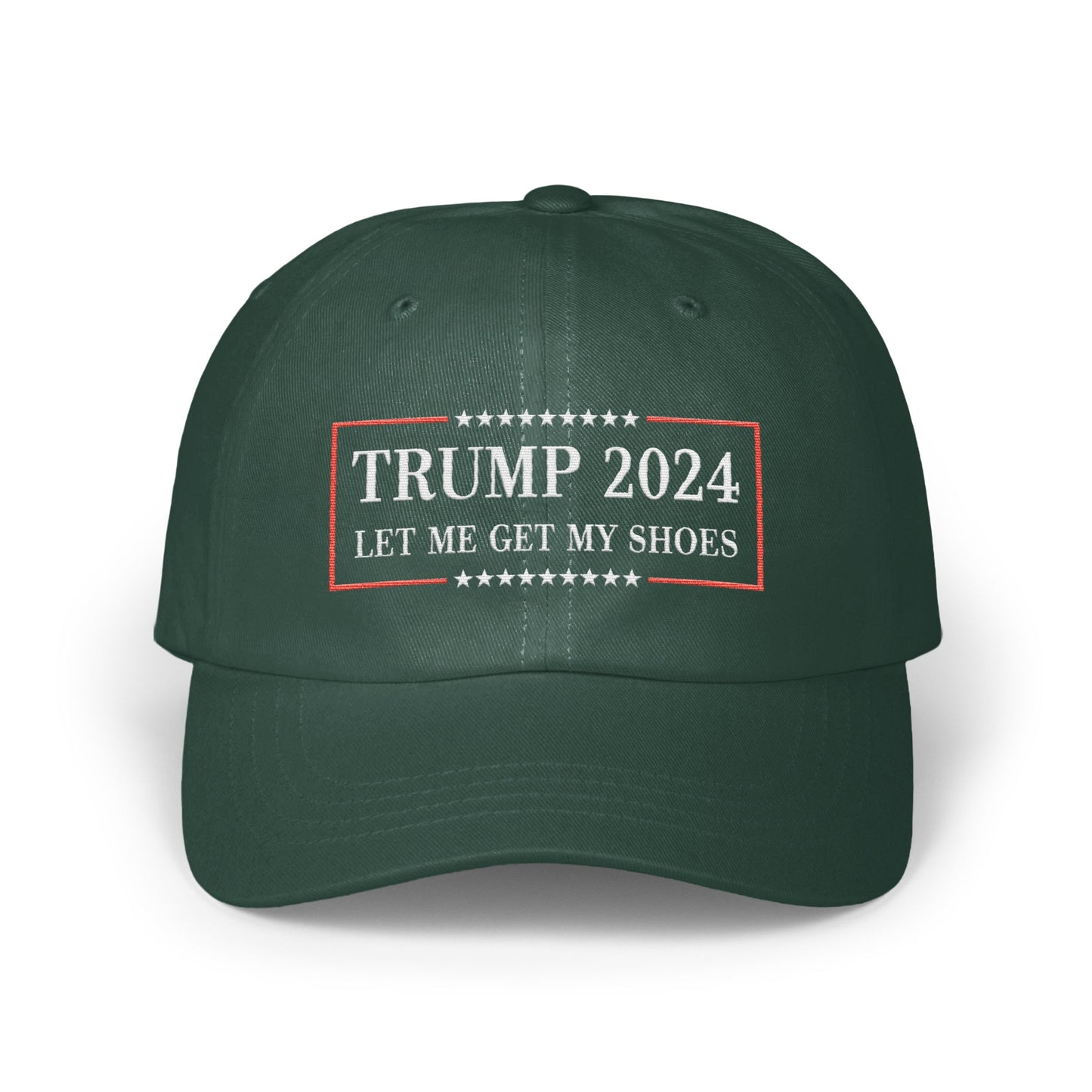Trump 2024 Let Me Get My Shoes Hat product