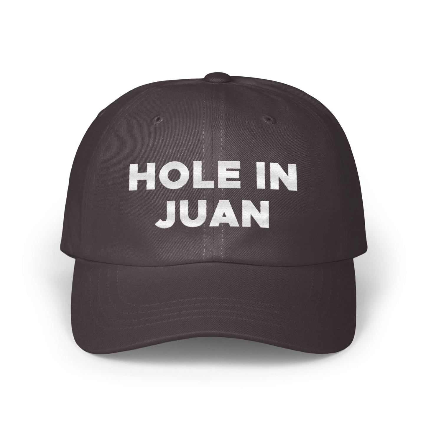 Funny Hole In Juan Slogan Printed Hat Cap product