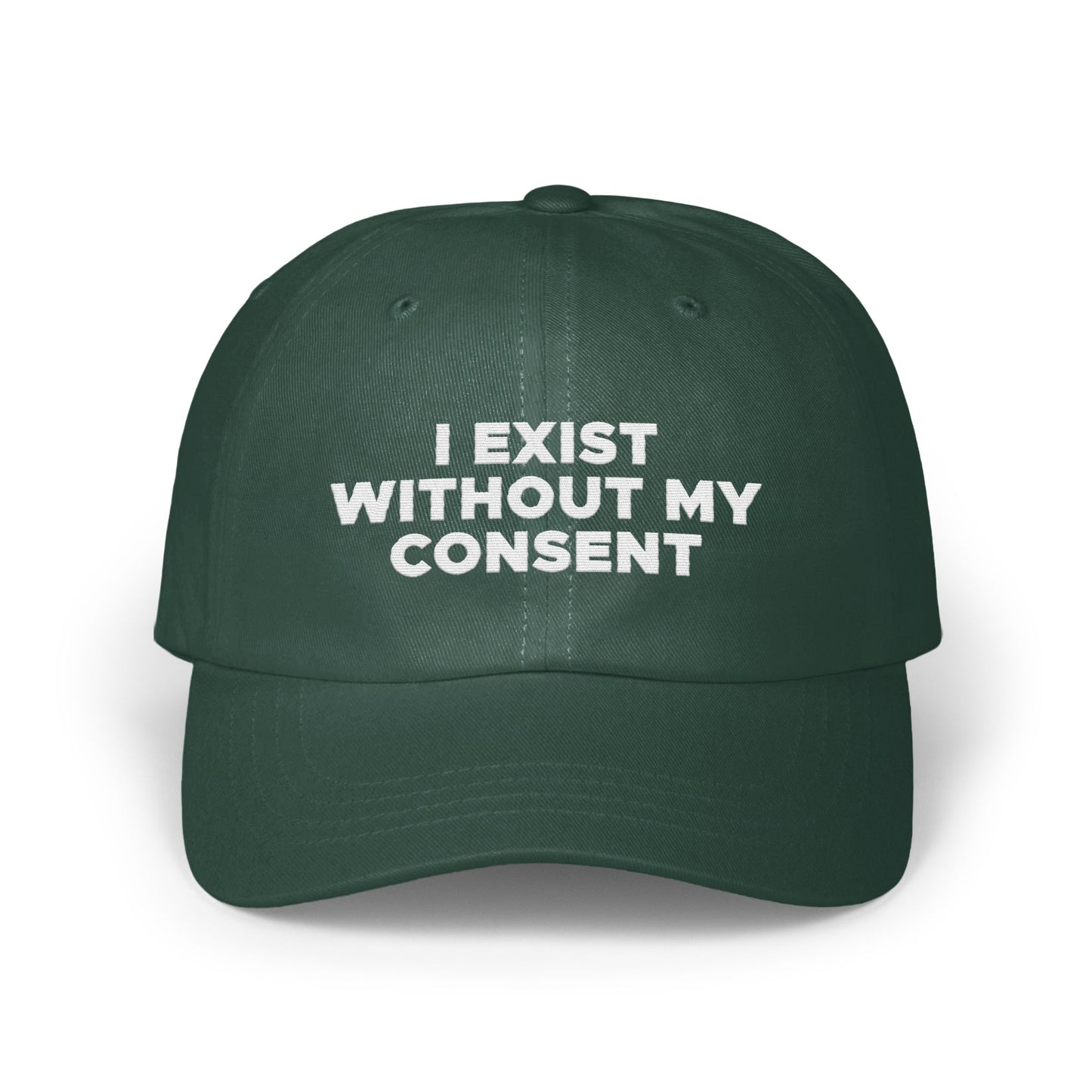 I Exist Without My Consent Statement Cap product