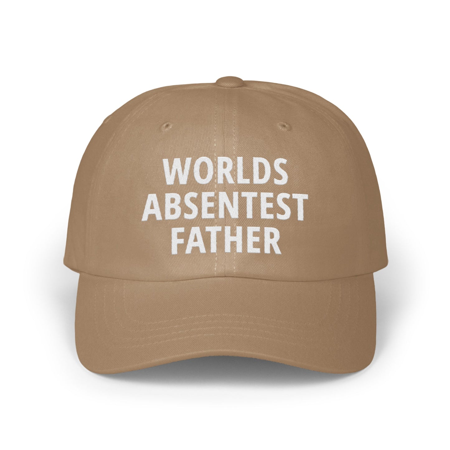 WORLDS ABSENTEST FATHER Funny Baseball Cap product