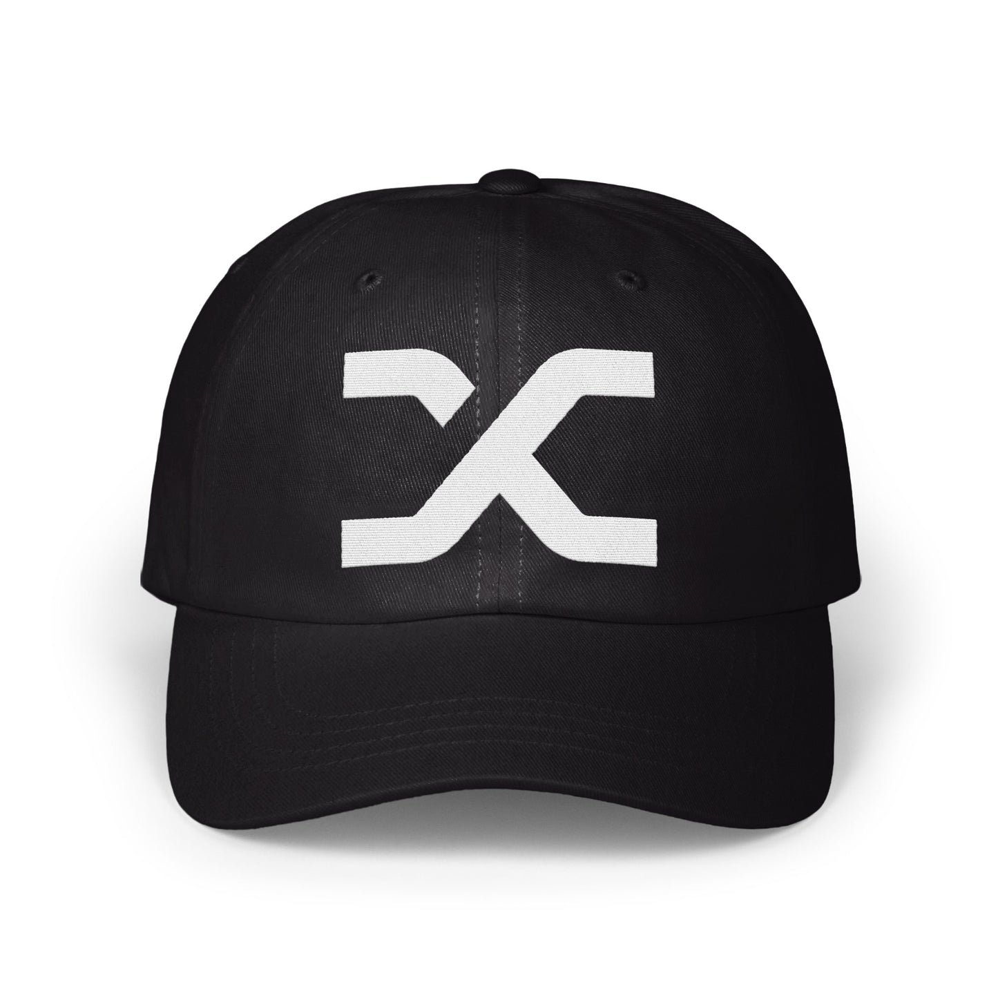 Modern Stylish Black Cap with Unique Logo Hat product