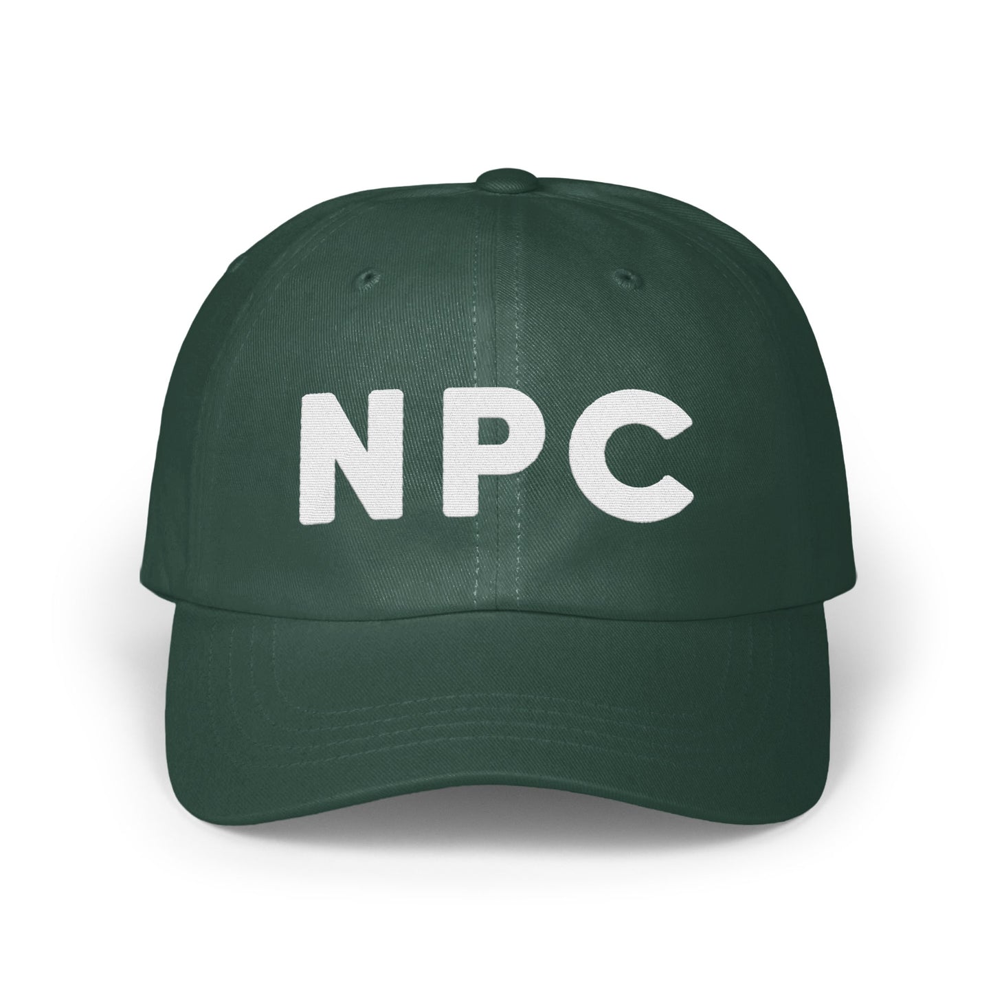 Fashionable Green NPC Embroidered Baseball Cap product
