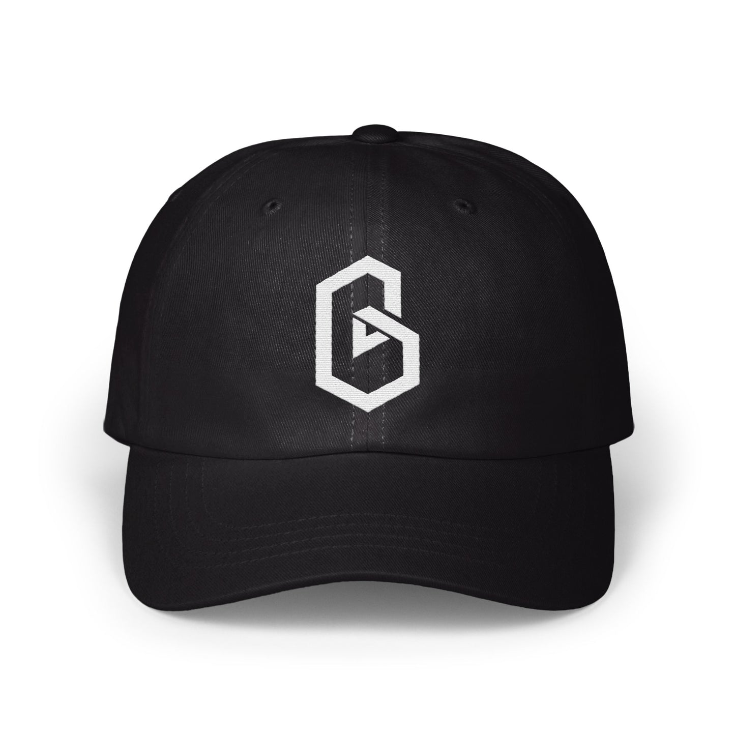 Stylish Black Cap with Modern Logo Product