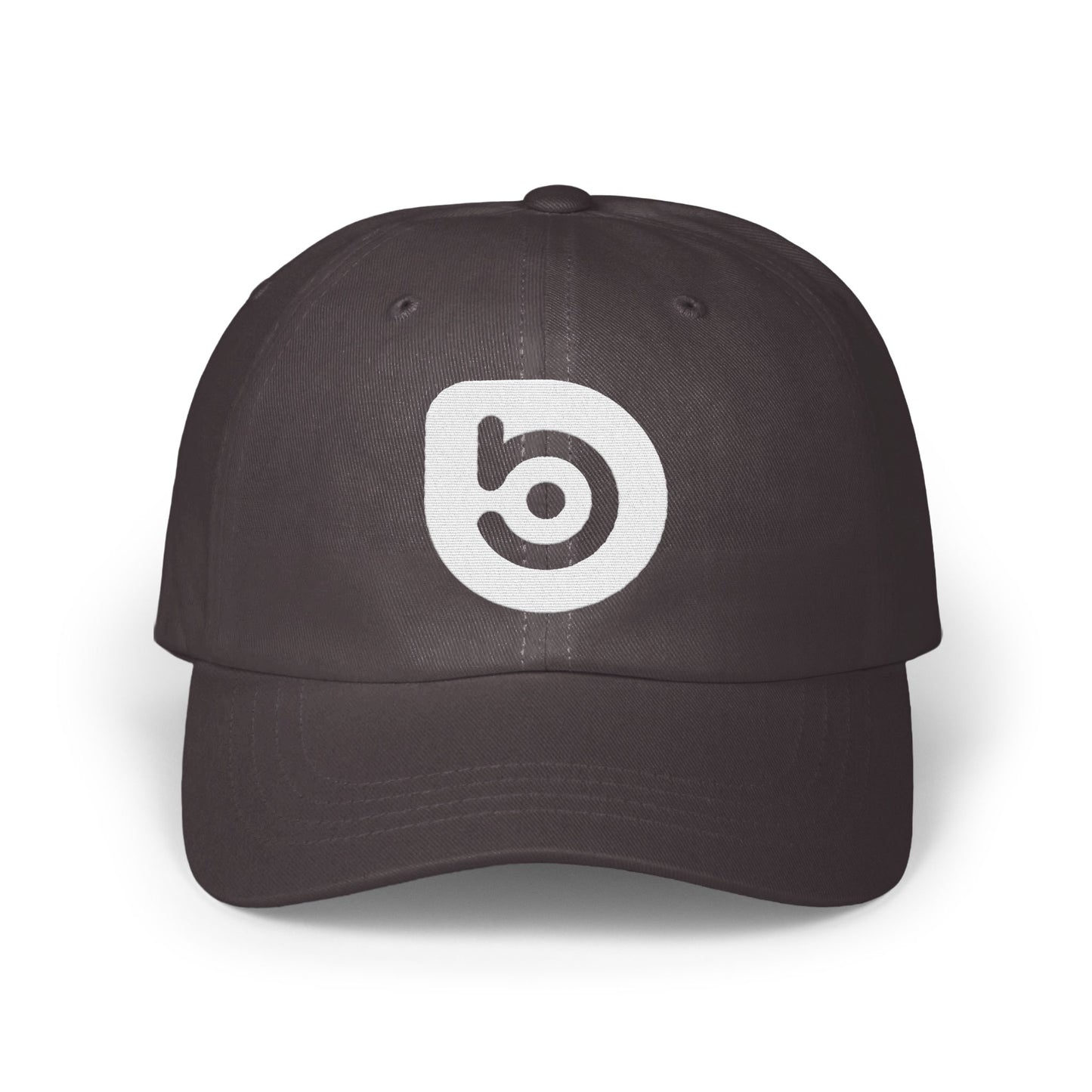 Sleek Black Hat with Embroidered Logo Design Hat product