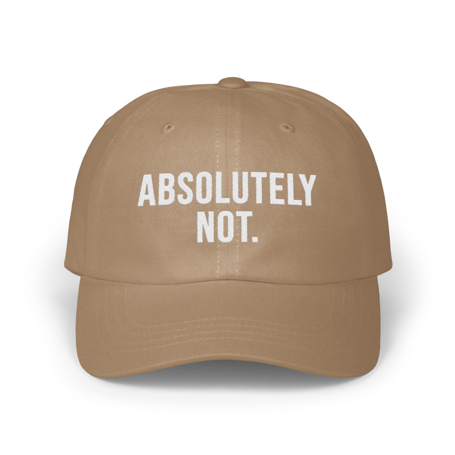 Absolutely Not Statement Design Cap product