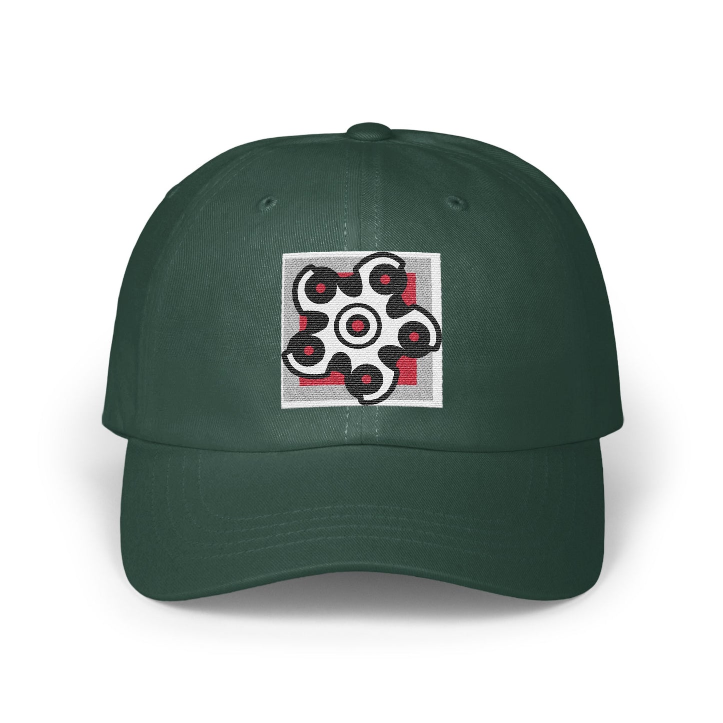 Embroidered Pattern Green Adjustable Baseball Cap product