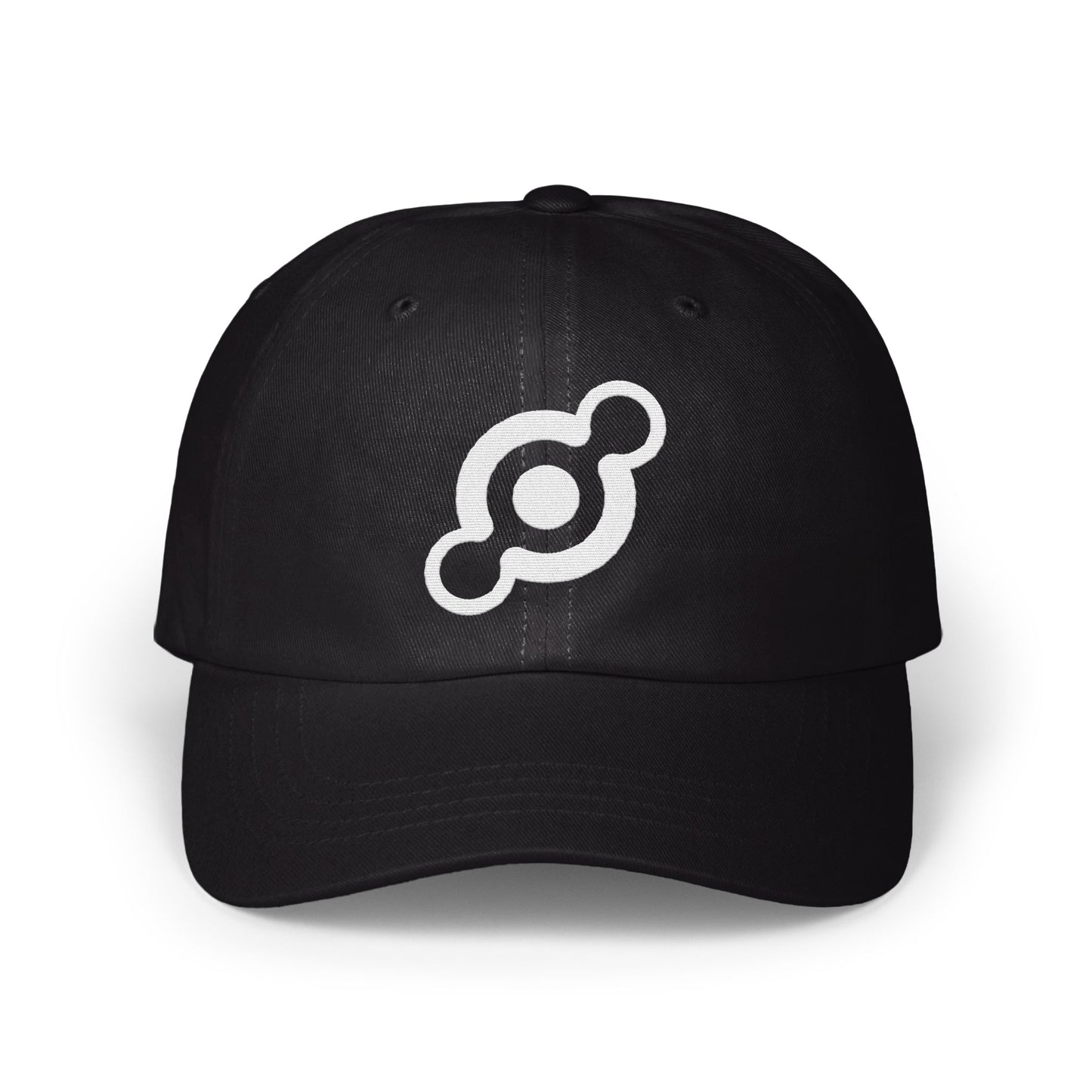 Stylish Black Cap with Unique Helium Logo Cap product