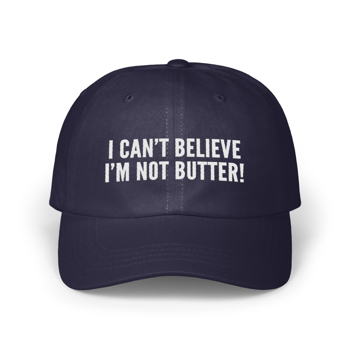 I CAN'T BELIEVE I'M NOT BUTTER novelty hat product