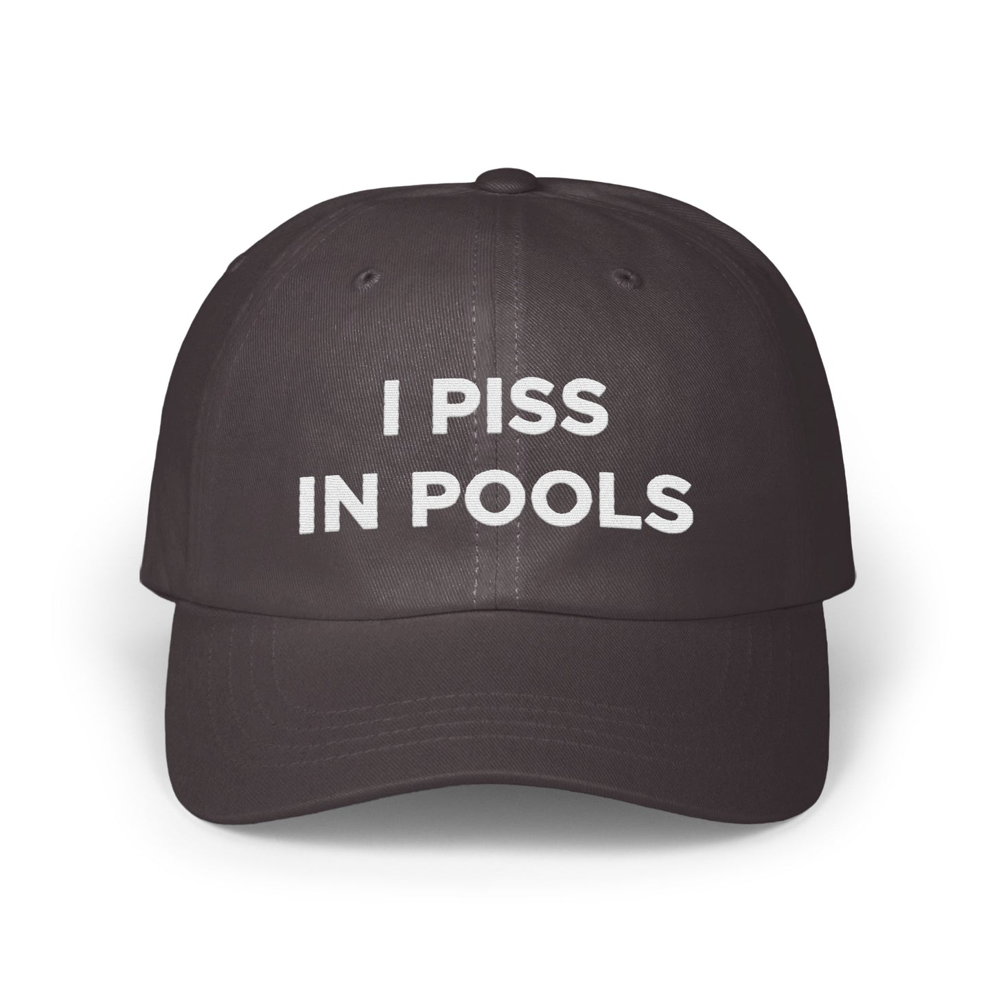 I Piss In Pools Funny Novelty Hat product