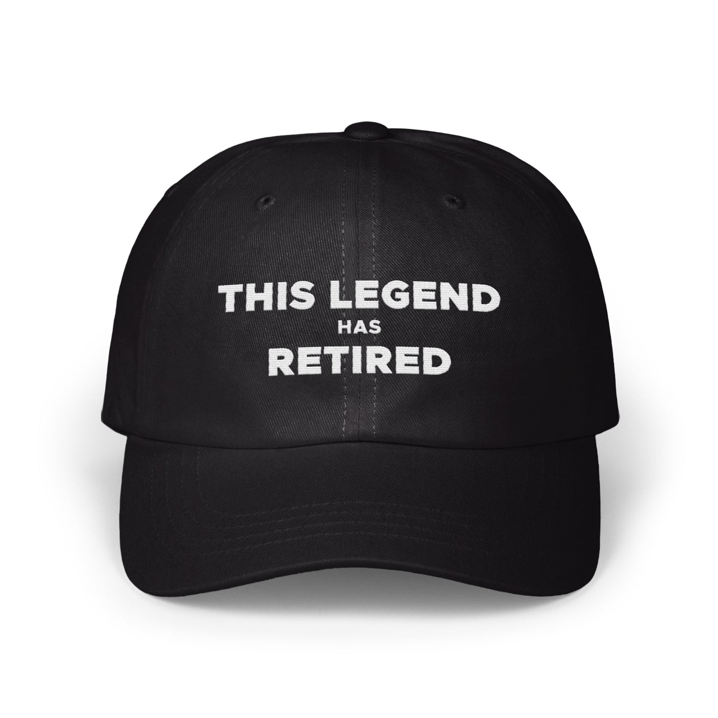 This Legend Has Retired Embroidered Hat product