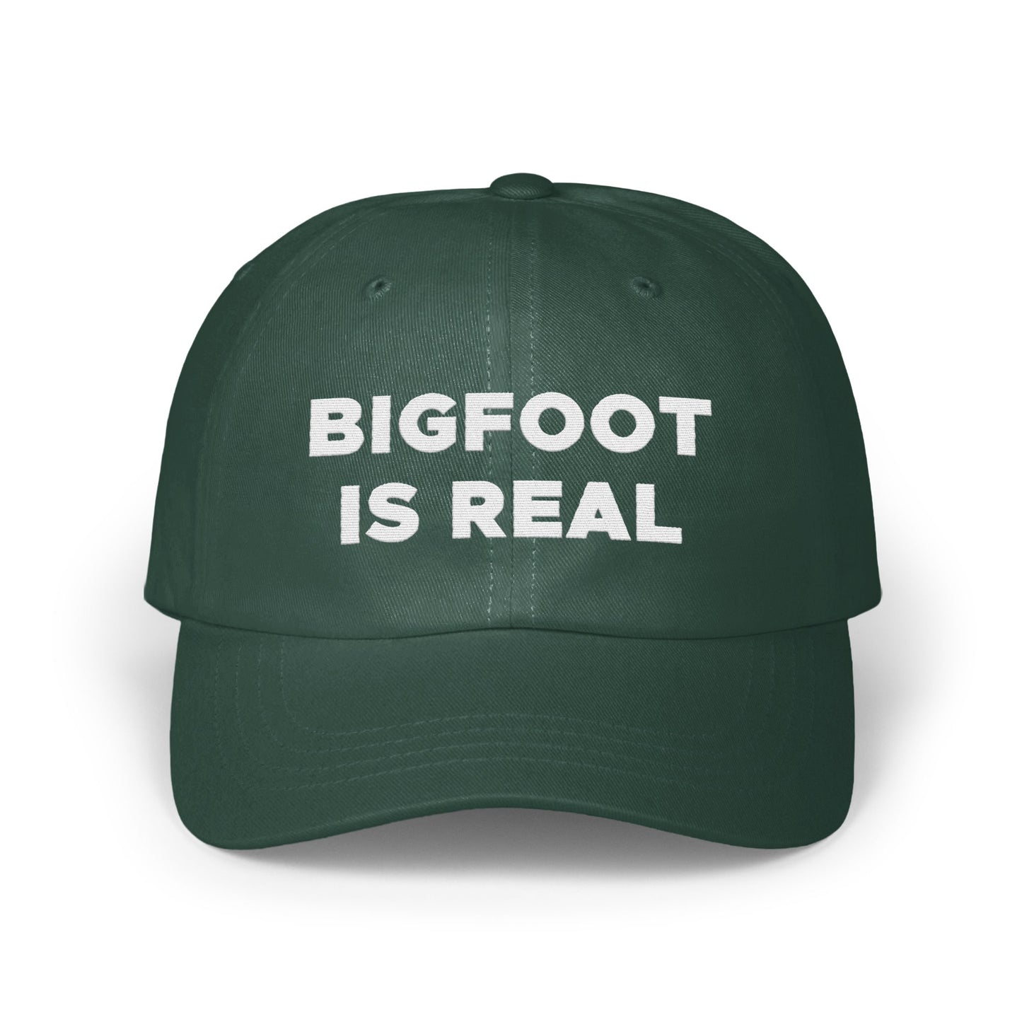 Bigfoot Is Real Statement Cap Embroidered Hat product