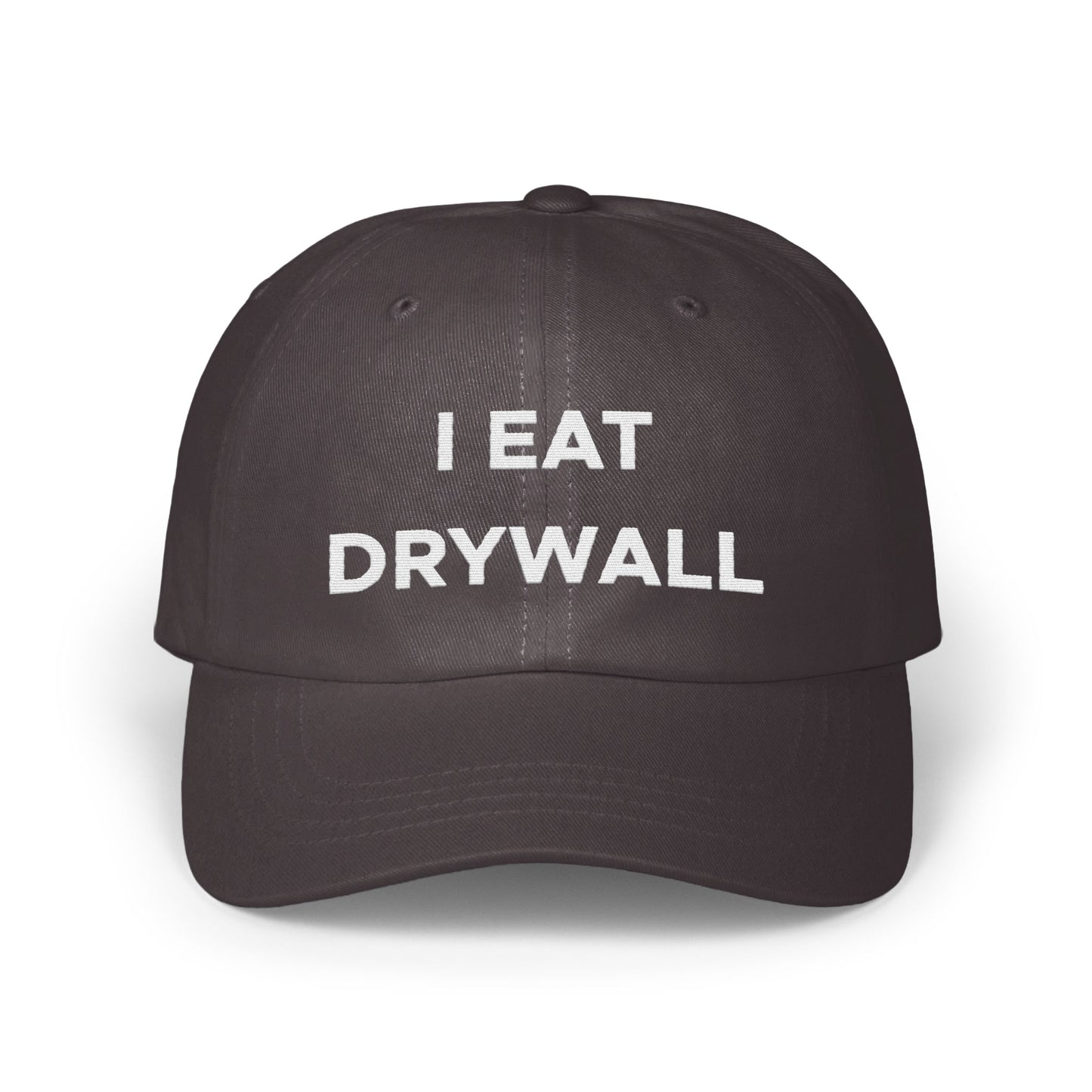 I Eat Drywall Baseball Cap Funny Casual Hat product