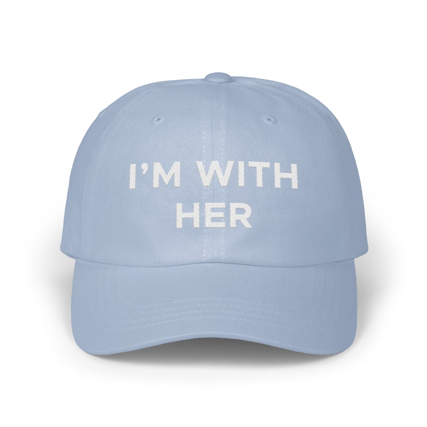 I'm With Her Statement Cap Unique Headwear product