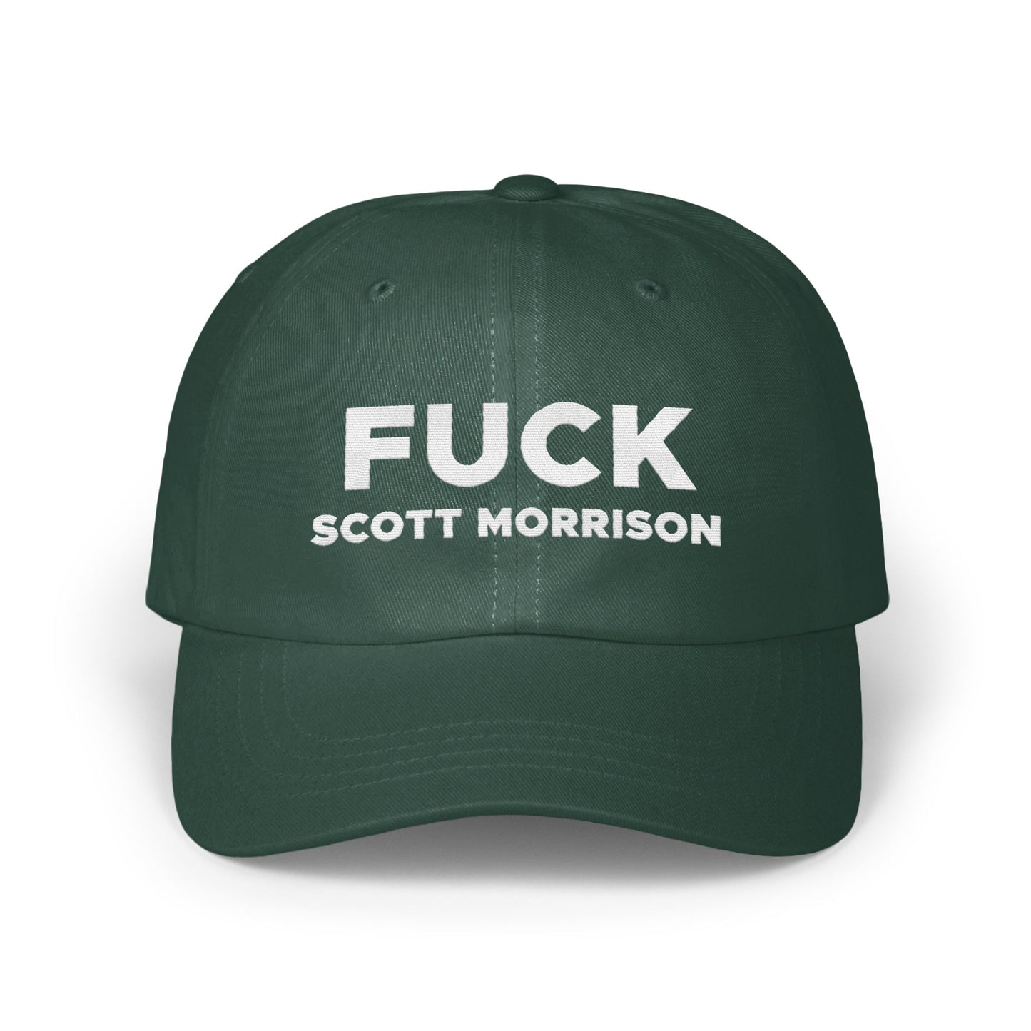 Bold Statement Hat with Political Message Hat