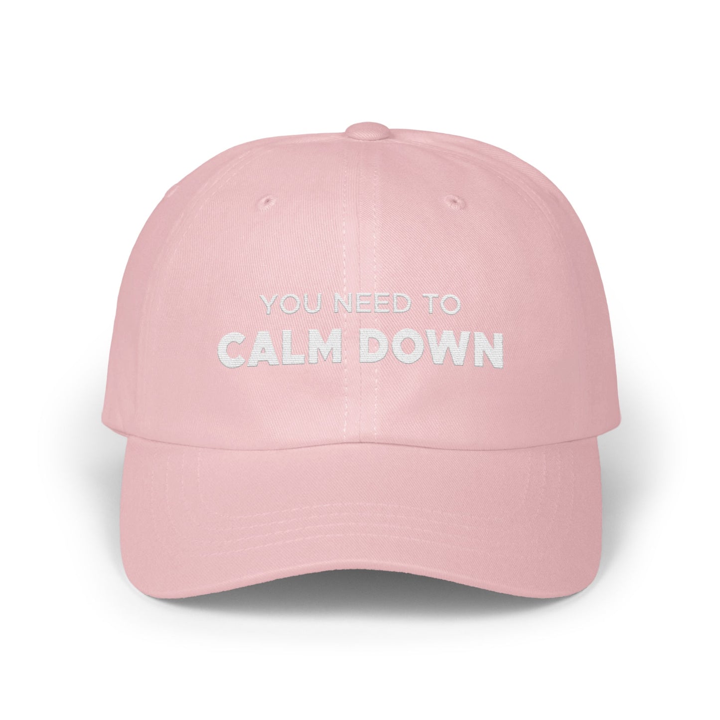 You Need to Calm Down Embroidered Baseball Cap product