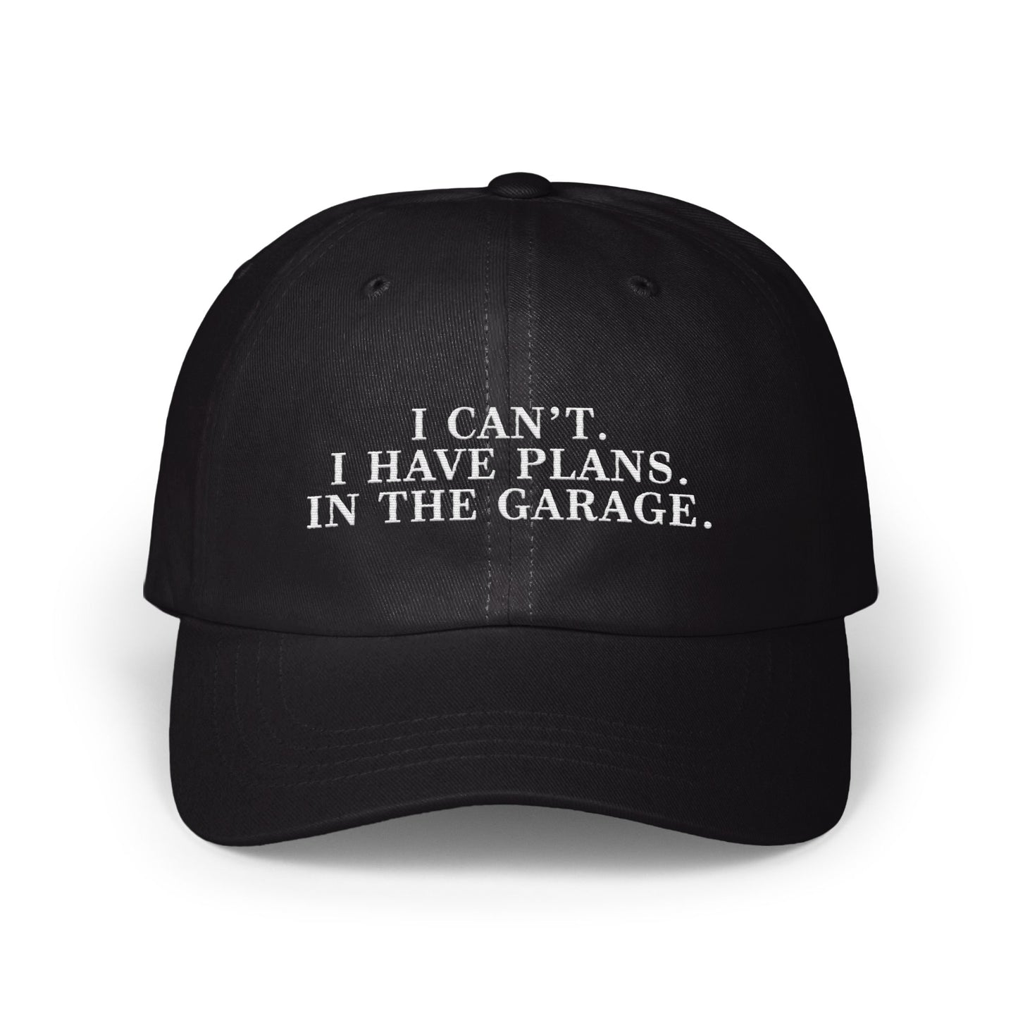I Can't I Have Plans In The Garage Hat product type