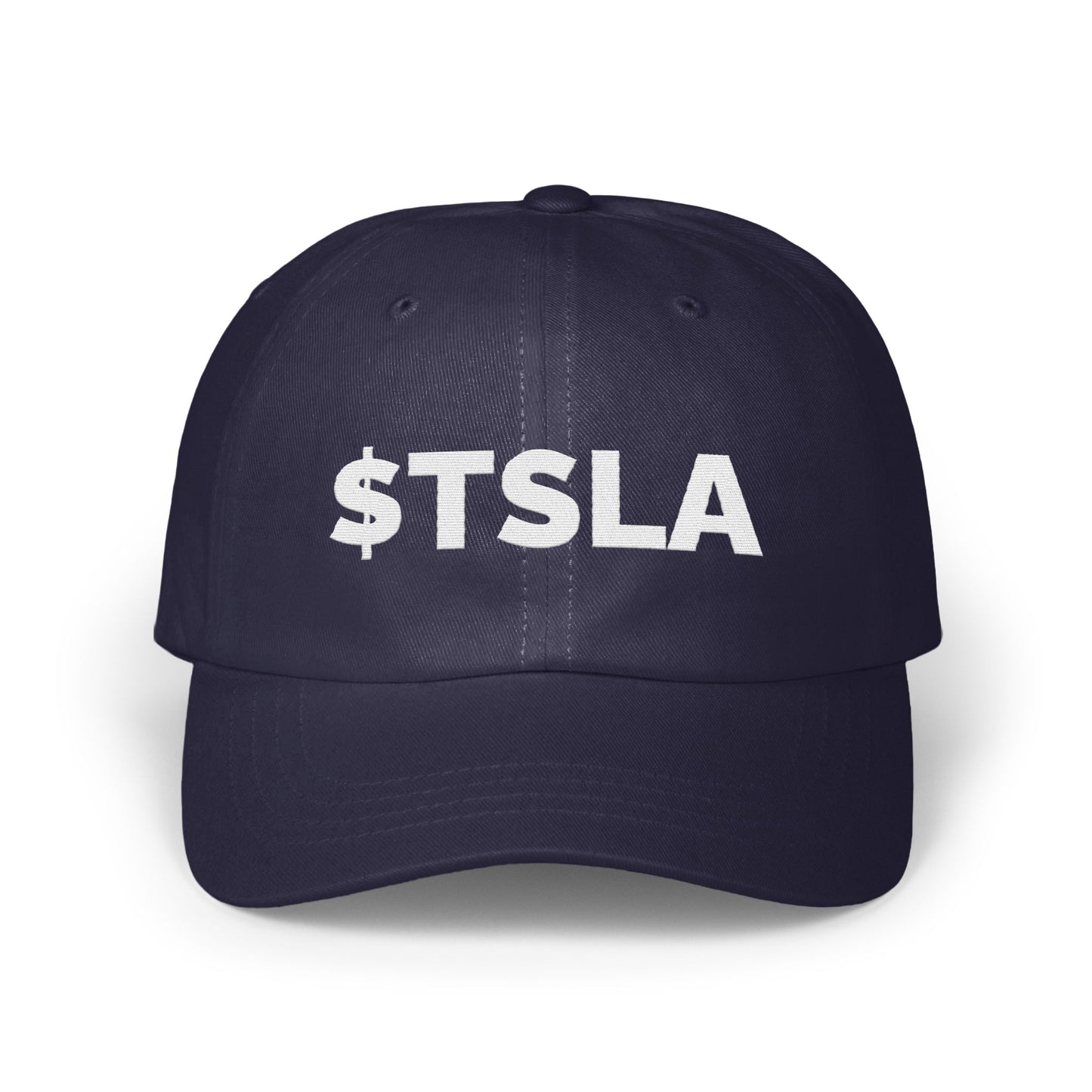 $TSLA Stylish Logo Embroidered Baseball Cap product