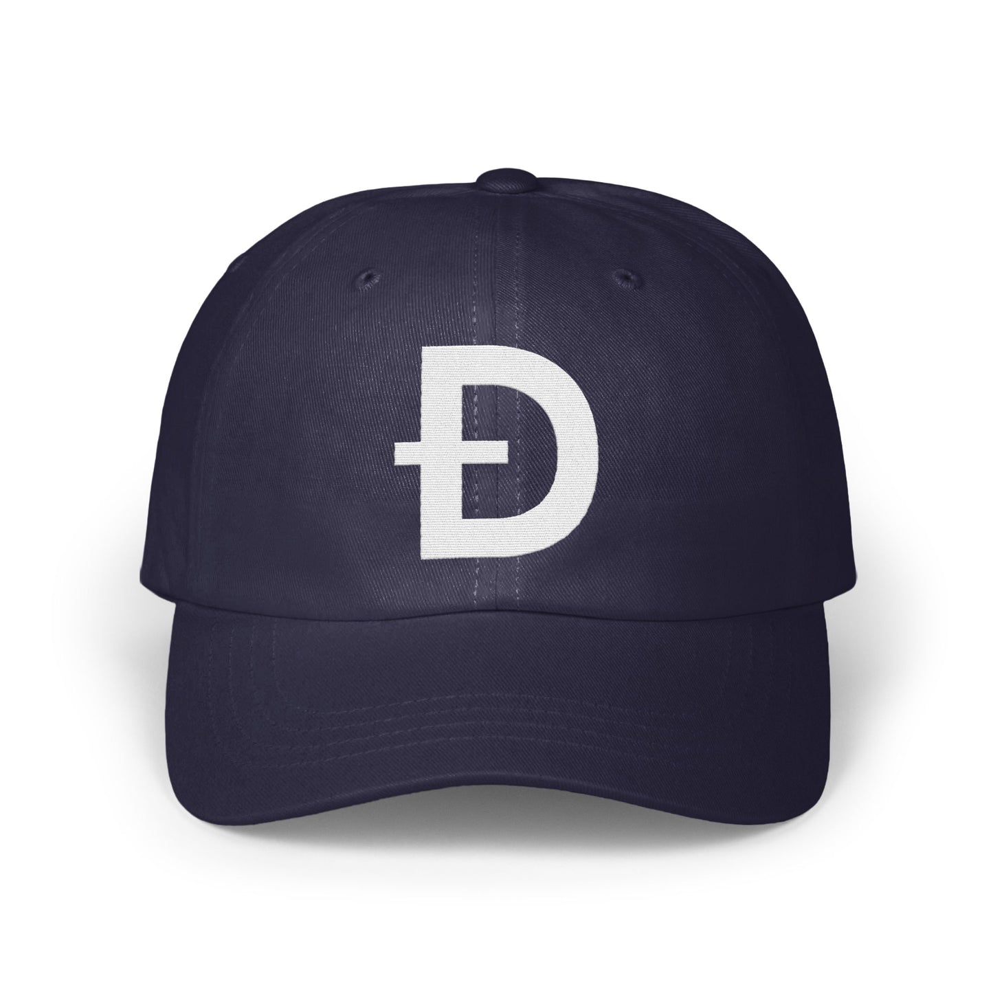 Dark Blue Cryptocurrency Baseball Cap Product
