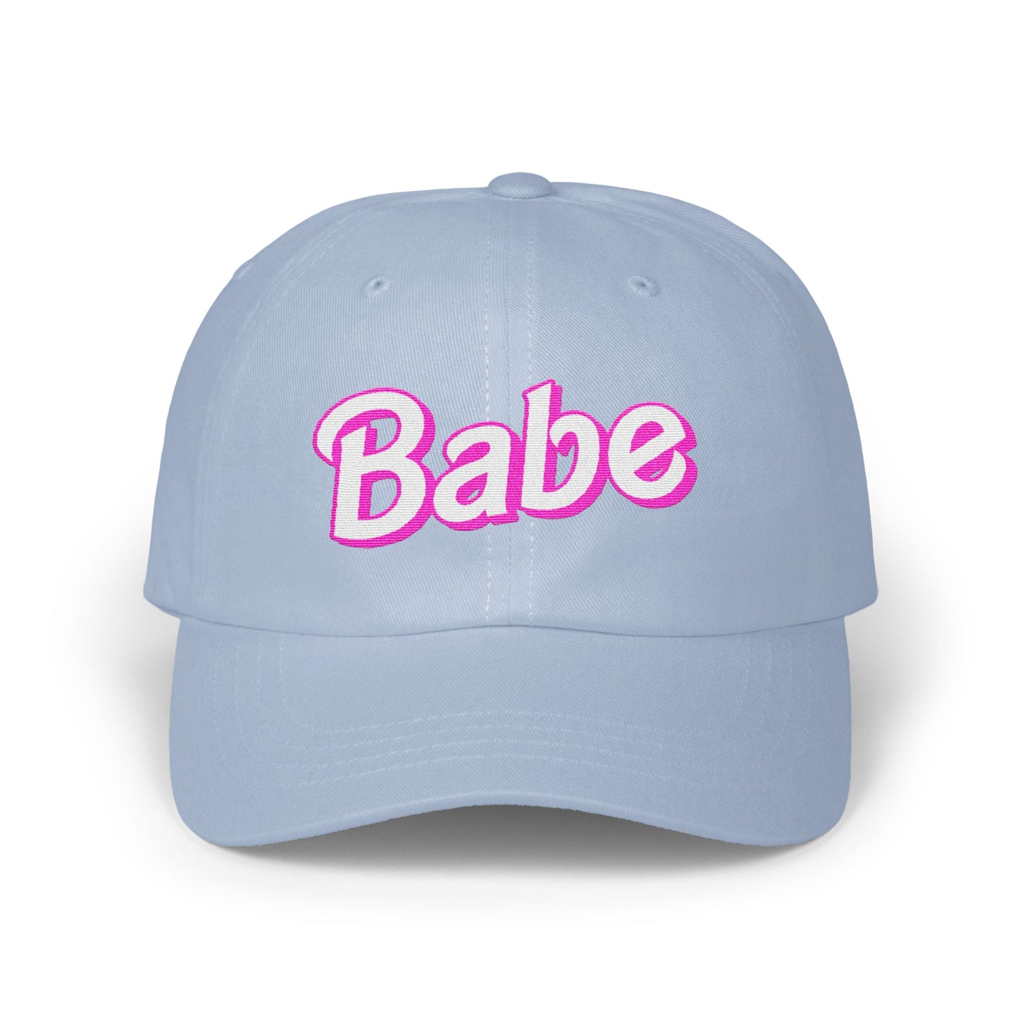 Babe Graphic Light Blue Baseball Hat product