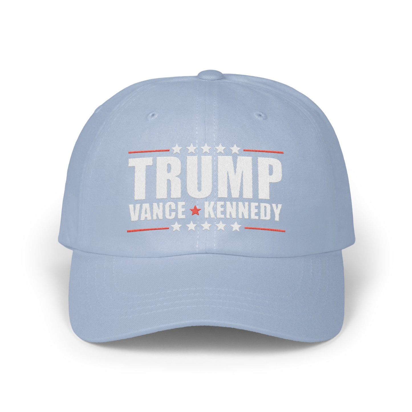 Trump Vance Kennedy Light Blue Embroidered Hat product